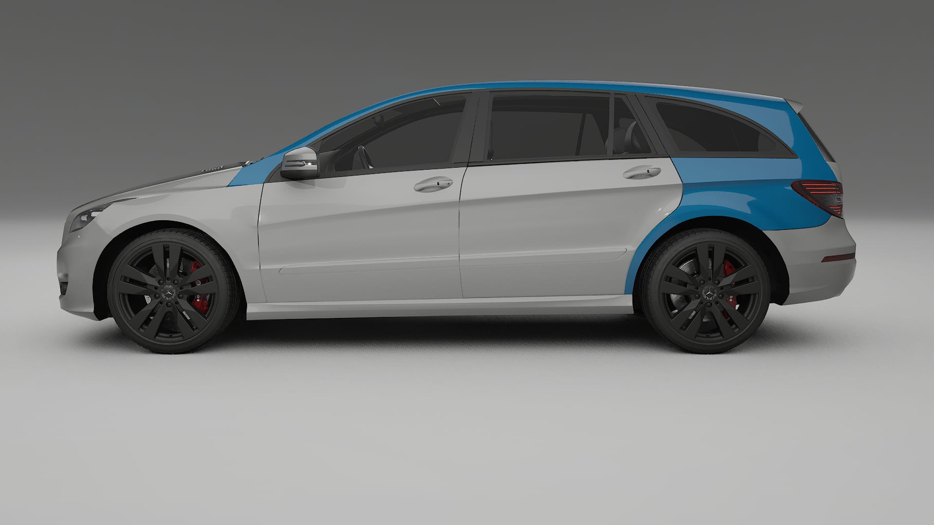 Mercedes R-class W251 facelift PPF Fólie | CrystalGuard Transparentní TPU PPF Kompletní Pre-cut Kit
