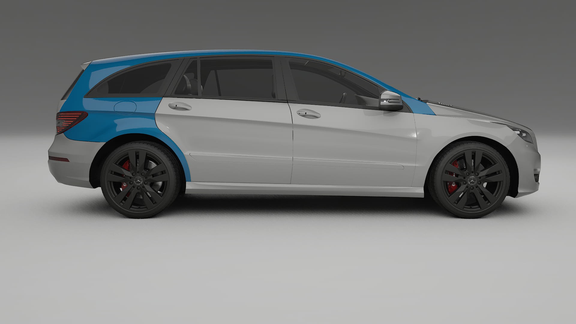 Mercedes R-class W251 facelift PPF Fólie | CrystalGuard Transparentní TPU PPF Kompletní Pre-cut Kit