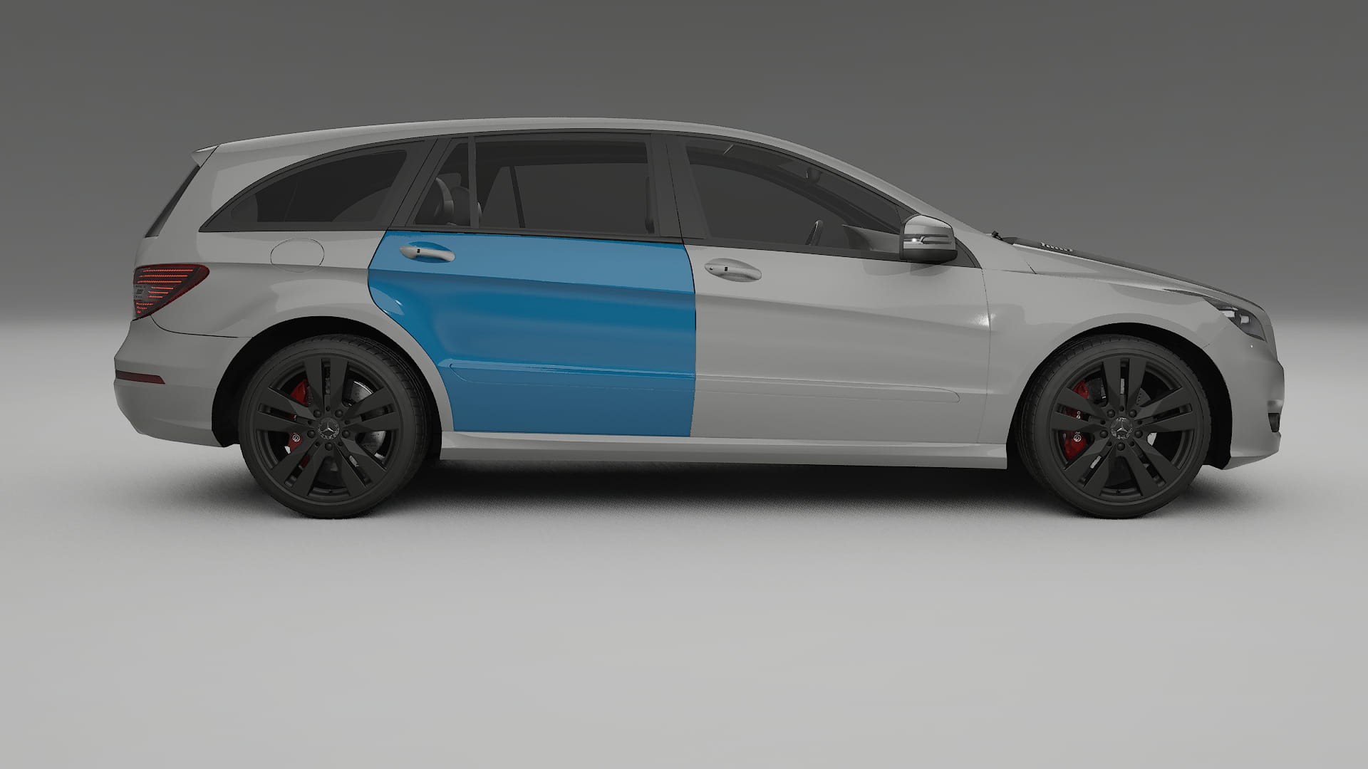 Mercedes R-class W251 facelift PPF Fólie | CrystalGuard Transparentní TPU PPF Kompletní Pre-cut Kit