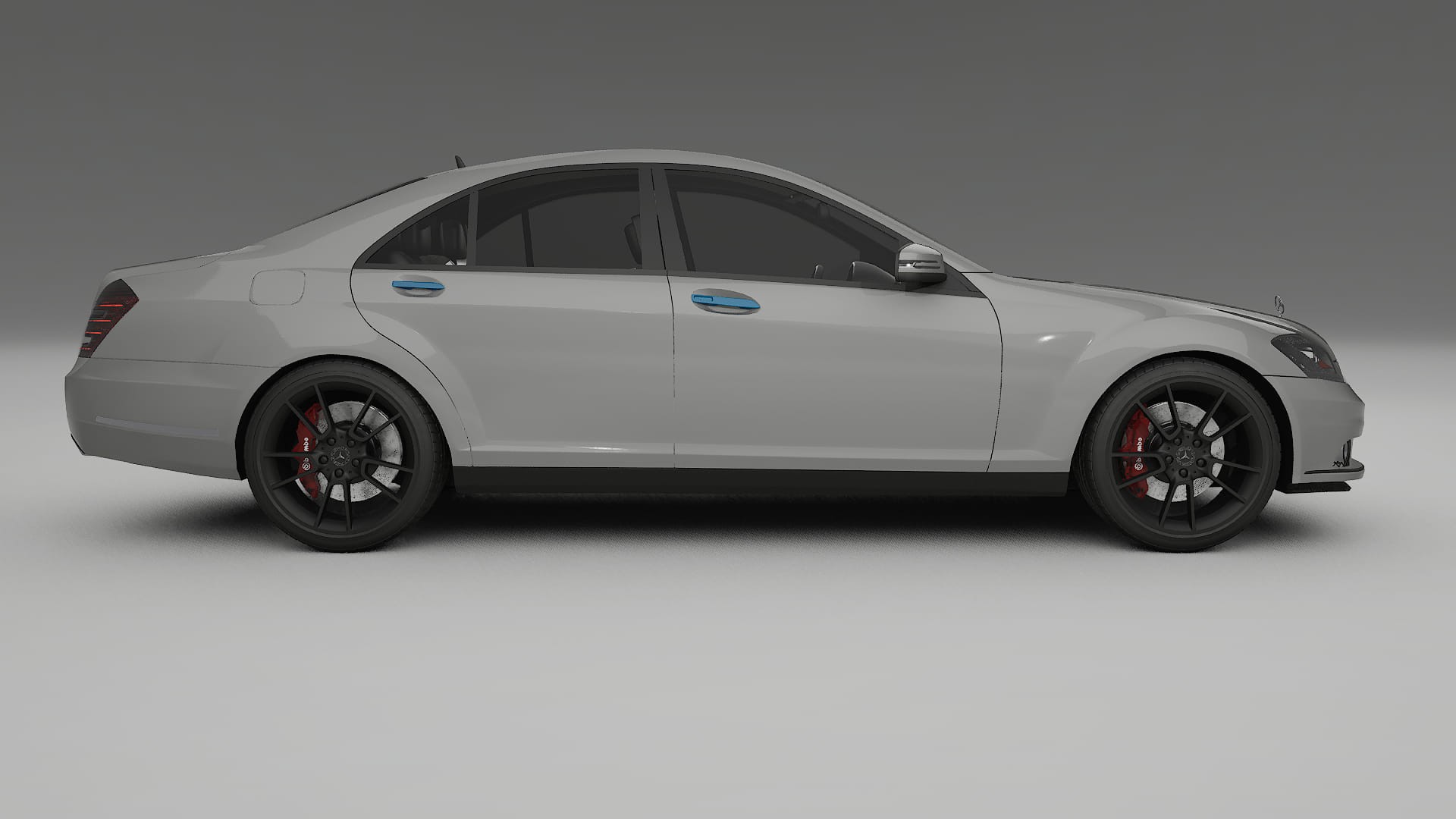 Mercedes S-class W221 facelift PPF Fólie | CrystalGuard Transparentní TPU PPF Kompletní Pre-cut Kit