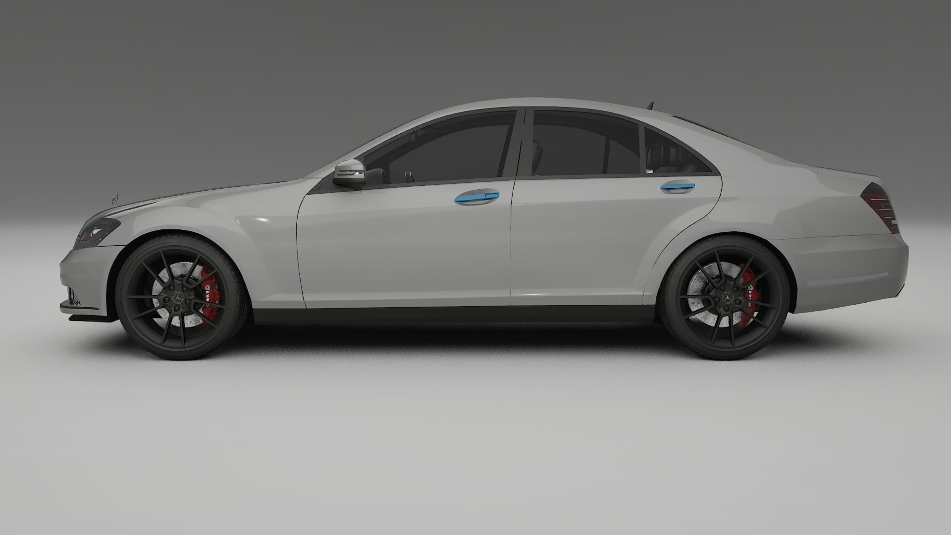 Mercedes S-class W221 facelift PPF Fólie | CrystalGuard Transparentní TPU PPF Kompletní Pre-cut Kit