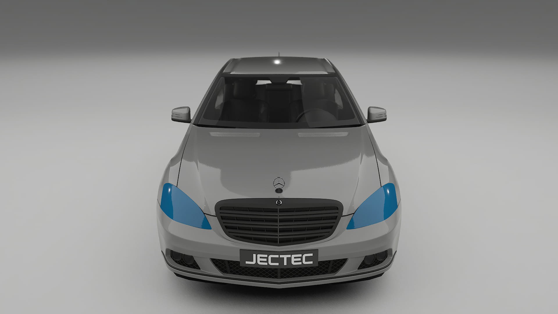 Mercedes S-class W221 facelift PPF Fólie | CrystalGuard Transparentní TPU PPF Kompletní Pre-cut Kit