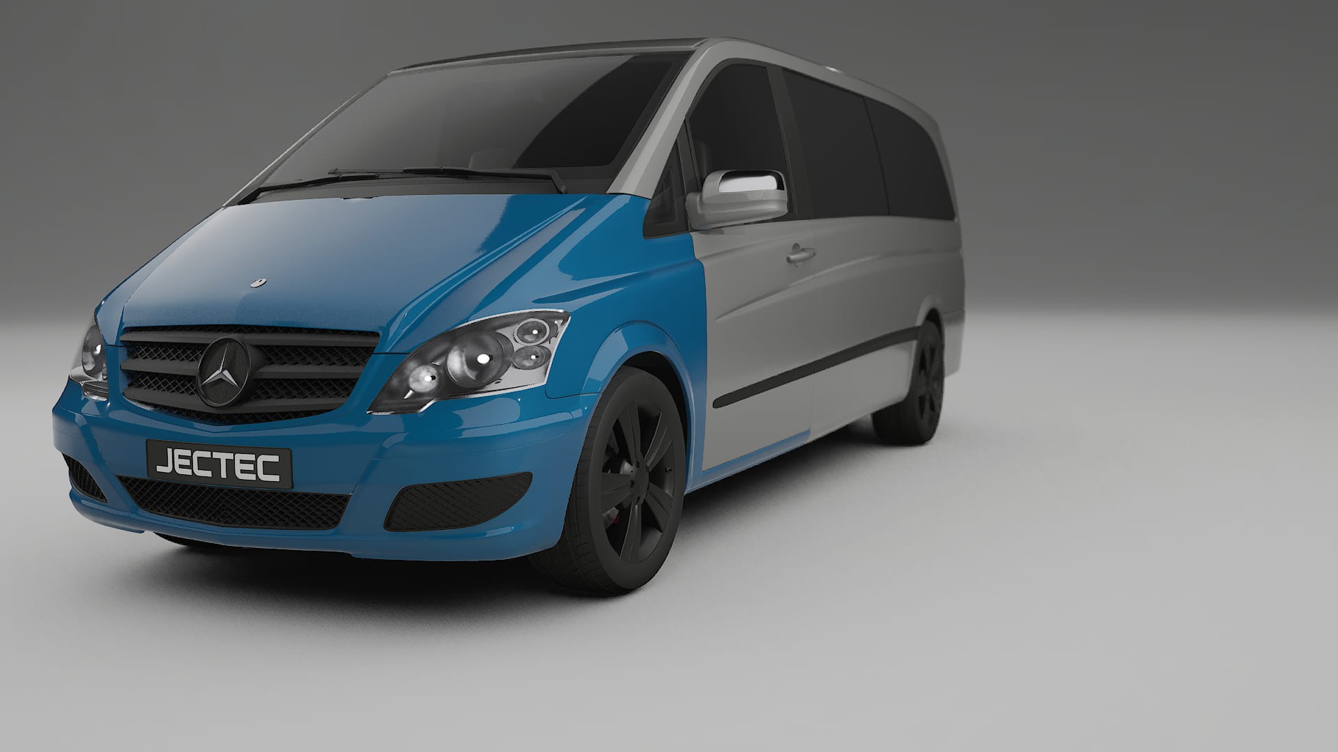 Mercedes Viano Extralong W439 Facelift PPF Fólie | CrystalGuard Transparentní TPU PPF Kompletní Pre-cut Kit