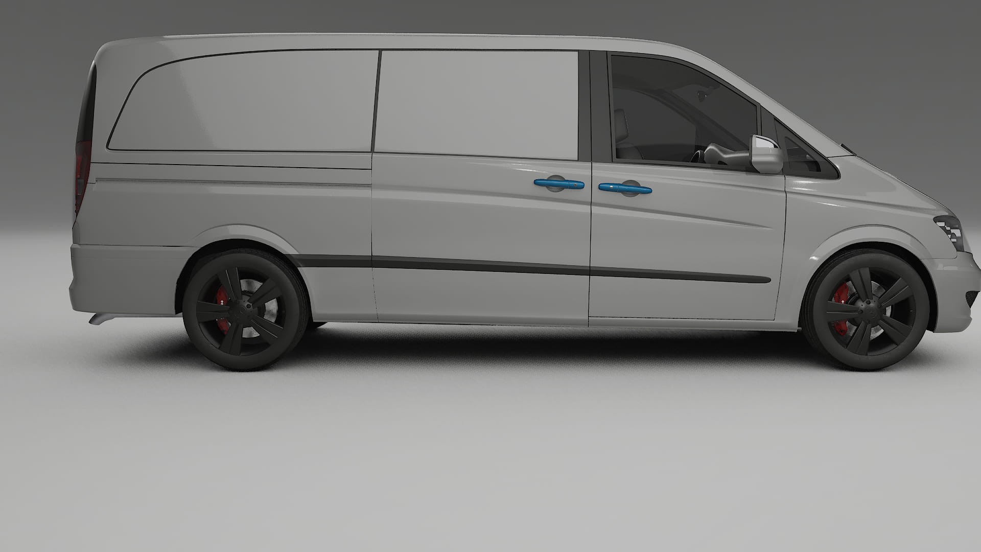 Mercedes Viano Extralong W439 Facelift PPF Fólie | CrystalGuard Transparentní TPU PPF Kompletní Pre-cut Kit