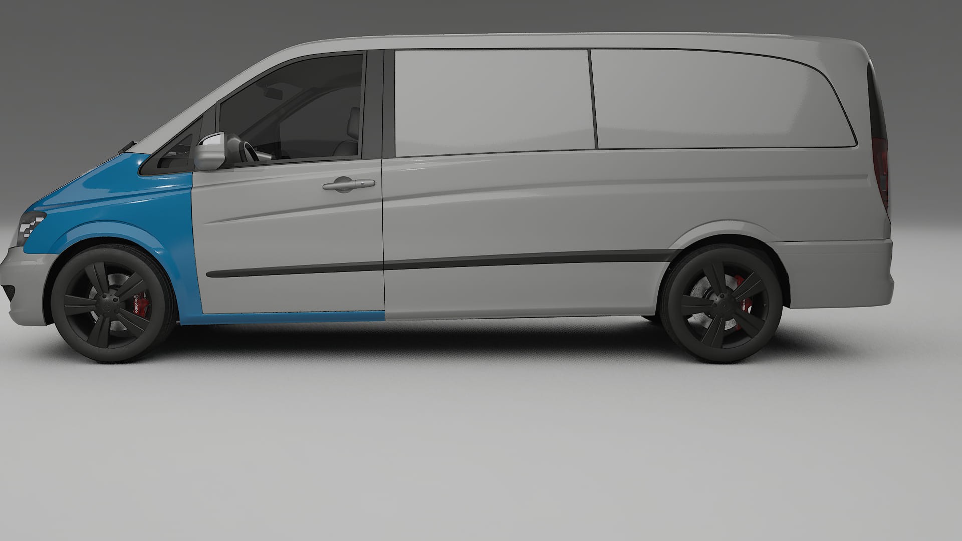 Mercedes Viano Extralong W439 Facelift PPF Fólie | CrystalGuard Transparentní TPU PPF Kompletní Pre-cut Kit