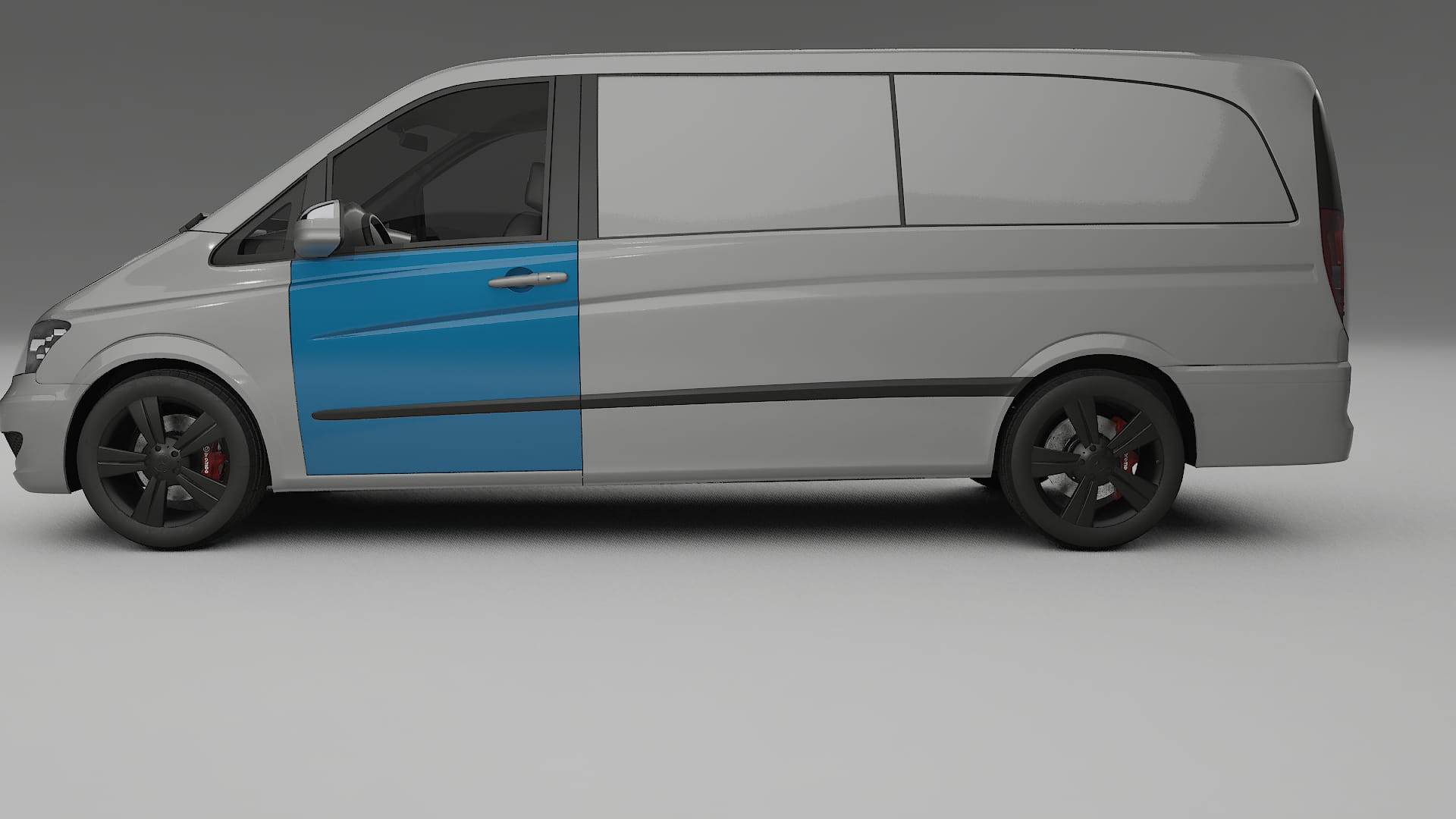 Mercedes Viano Extralong W439 Facelift PPF Fólie | CrystalGuard Transparentní TPU PPF Kompletní Pre-cut Kit