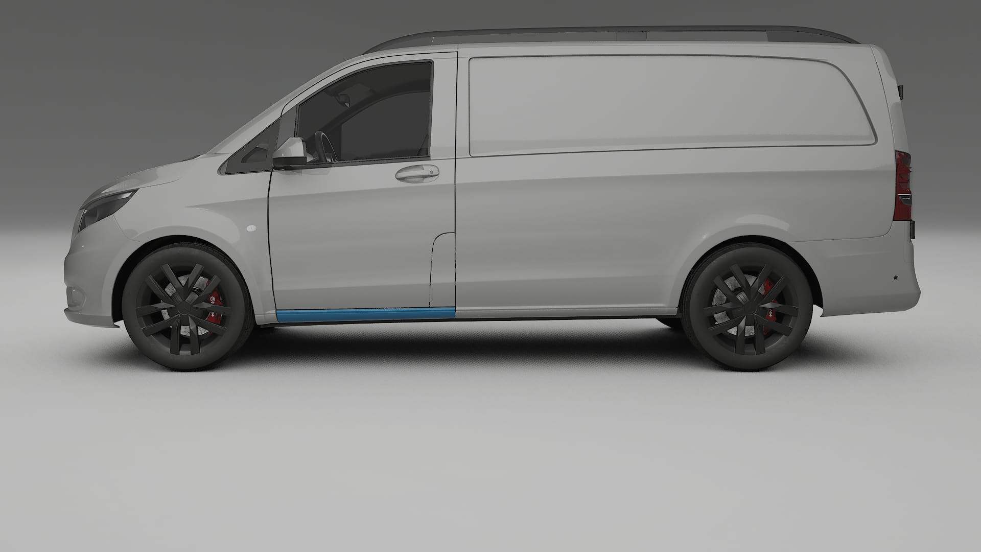 Mercedes Vito Short W447 prefacelift PPF Fólie | CrystalGuard Transparentní TPU PPF Kompletní Pre-cut Kit