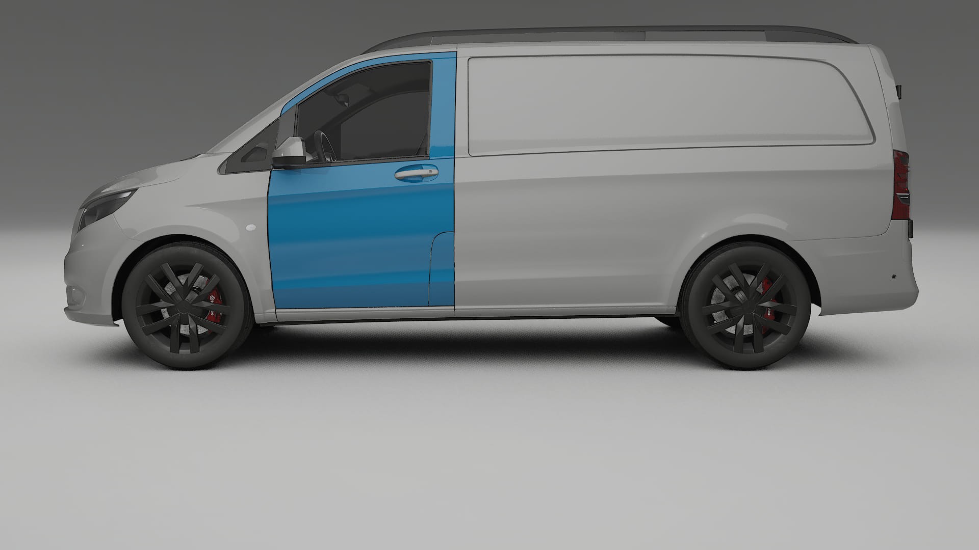 Mercedes Vito Short W447 prefacelift PPF Fólie | CrystalGuard Transparentní TPU PPF Kompletní Pre-cut Kit