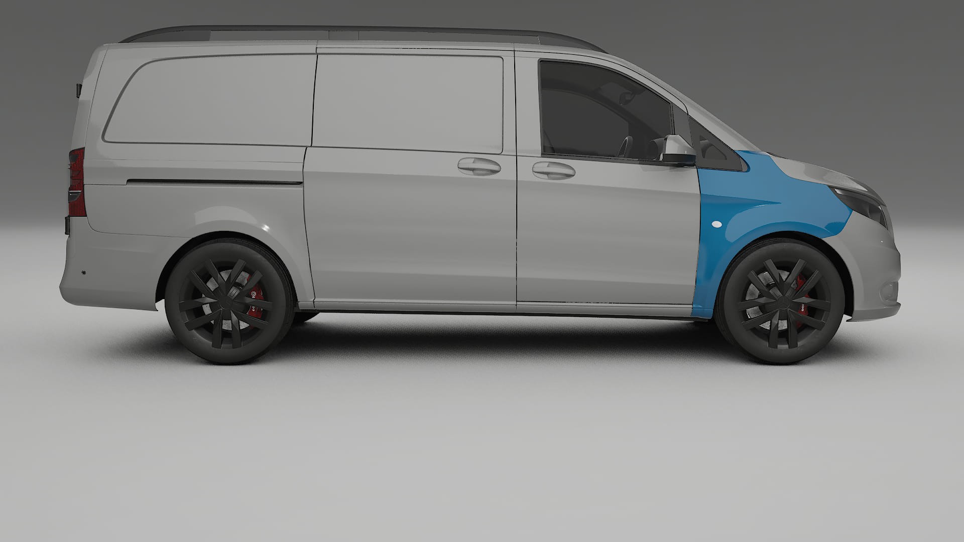 Mercedes Vito Short W447 prefacelift PPF Fólie | CrystalGuard Transparentní TPU PPF Kompletní Pre-cut Kit