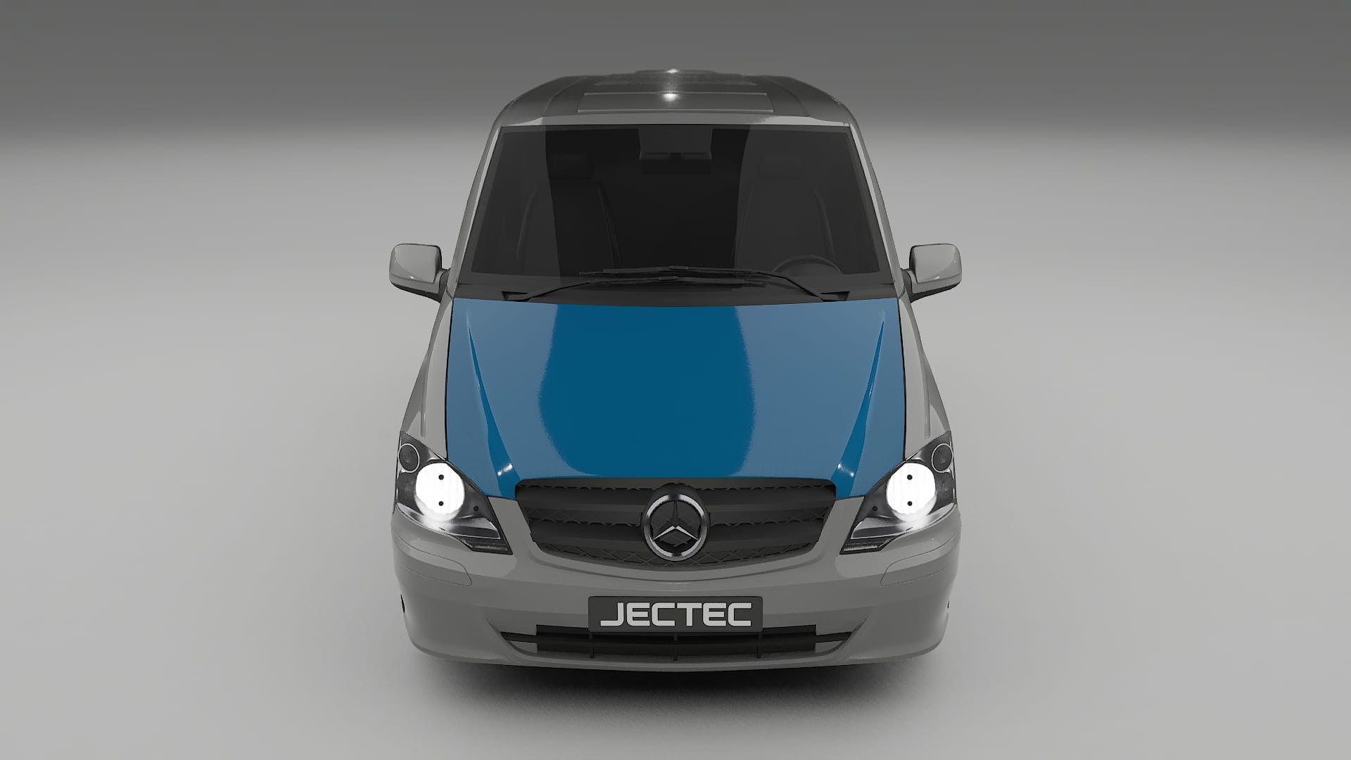 Mercedes Vito Short W639 facelift PPF Fólie | CrystalGuard Transparentní TPU PPF Kompletní Pre-cut Kit