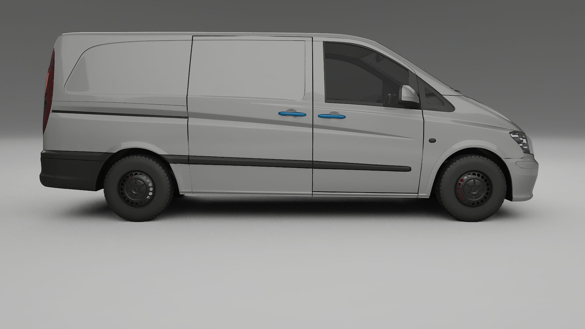 Mercedes Vito Short W639 facelift PPF Fólie | CrystalGuard Transparentní TPU PPF Kompletní Pre-cut Kit