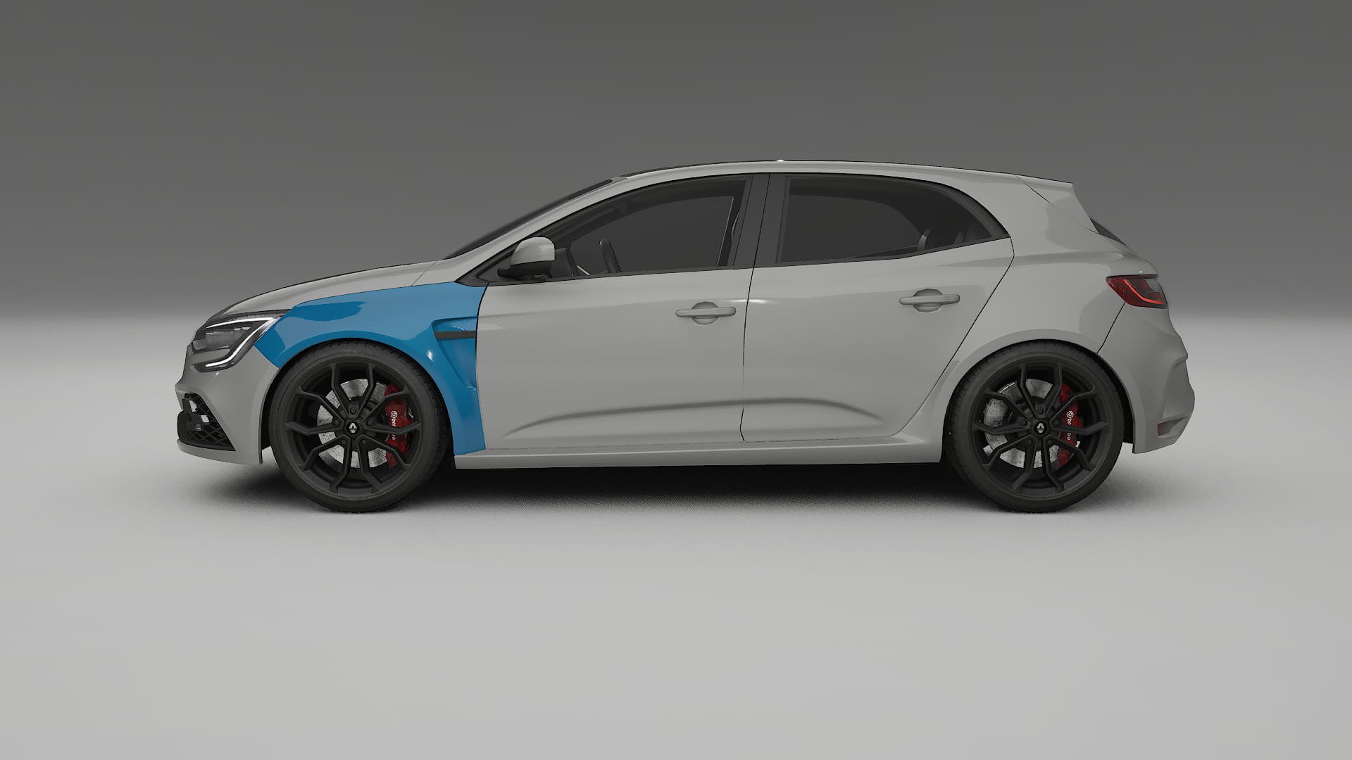 Renault Megane RS IV PPF Fólie | CrystalGuard Transparentní TPU PPF Kompletní Pre-cut Kit