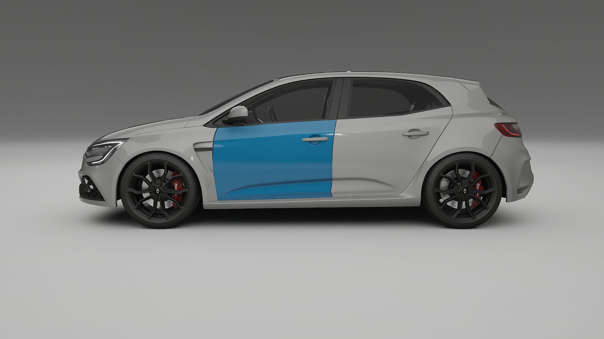 Renault Megane RS IV PPF Fólie | CrystalGuard Transparentní TPU PPF Kompletní Pre-cut Kit