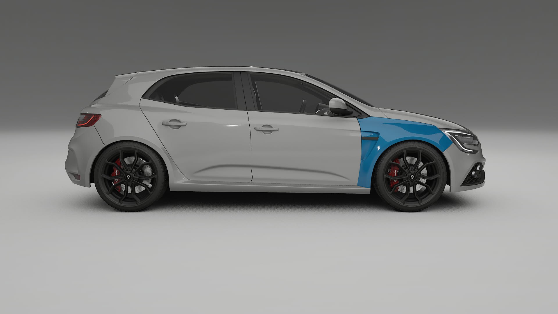 Renault Megane RS IV PPF Fólie | CrystalGuard Transparentní TPU PPF Kompletní Pre-cut Kit