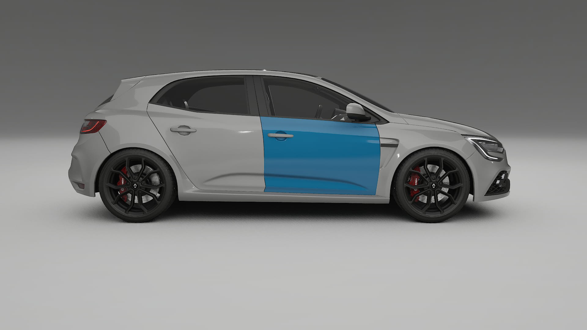 Renault Megane RS IV PPF Fólie | CrystalGuard Transparentní TPU PPF Kompletní Pre-cut Kit