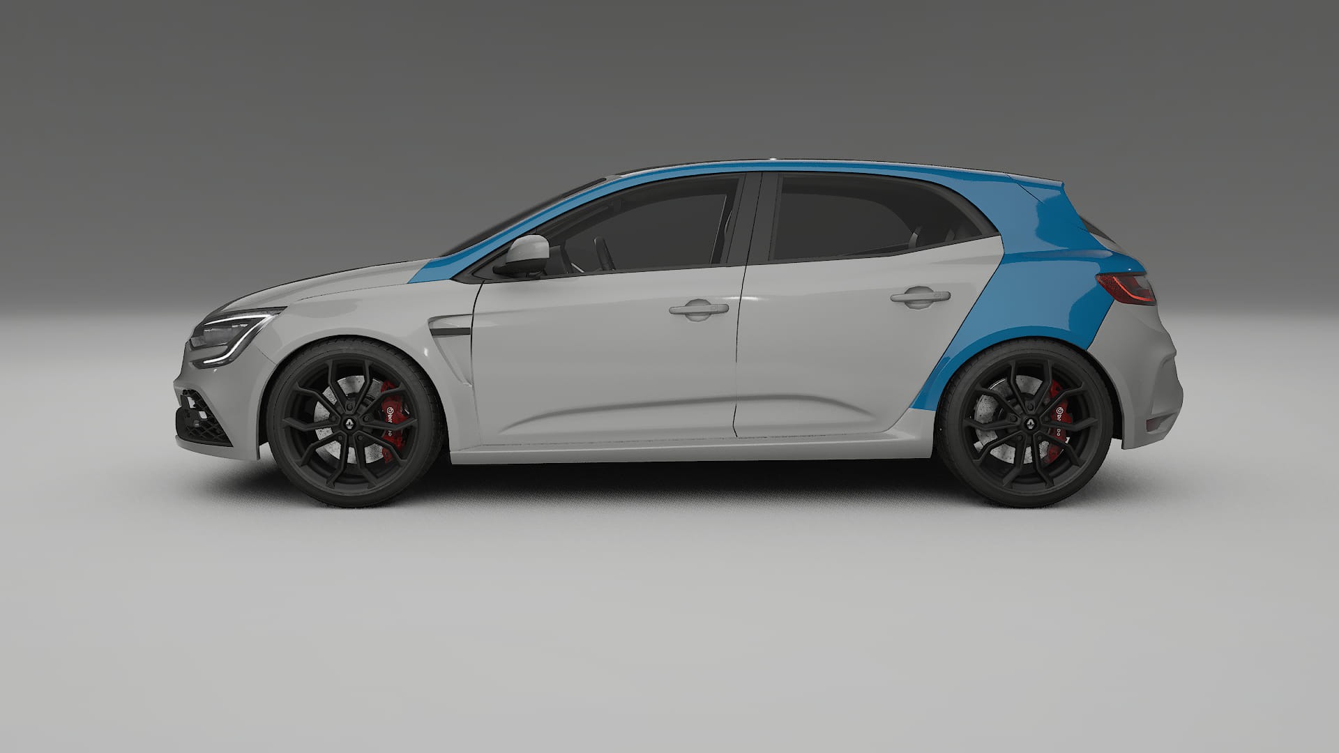Renault Megane RS IV PPF Fólie | CrystalGuard Transparentní TPU PPF Kompletní Pre-cut Kit