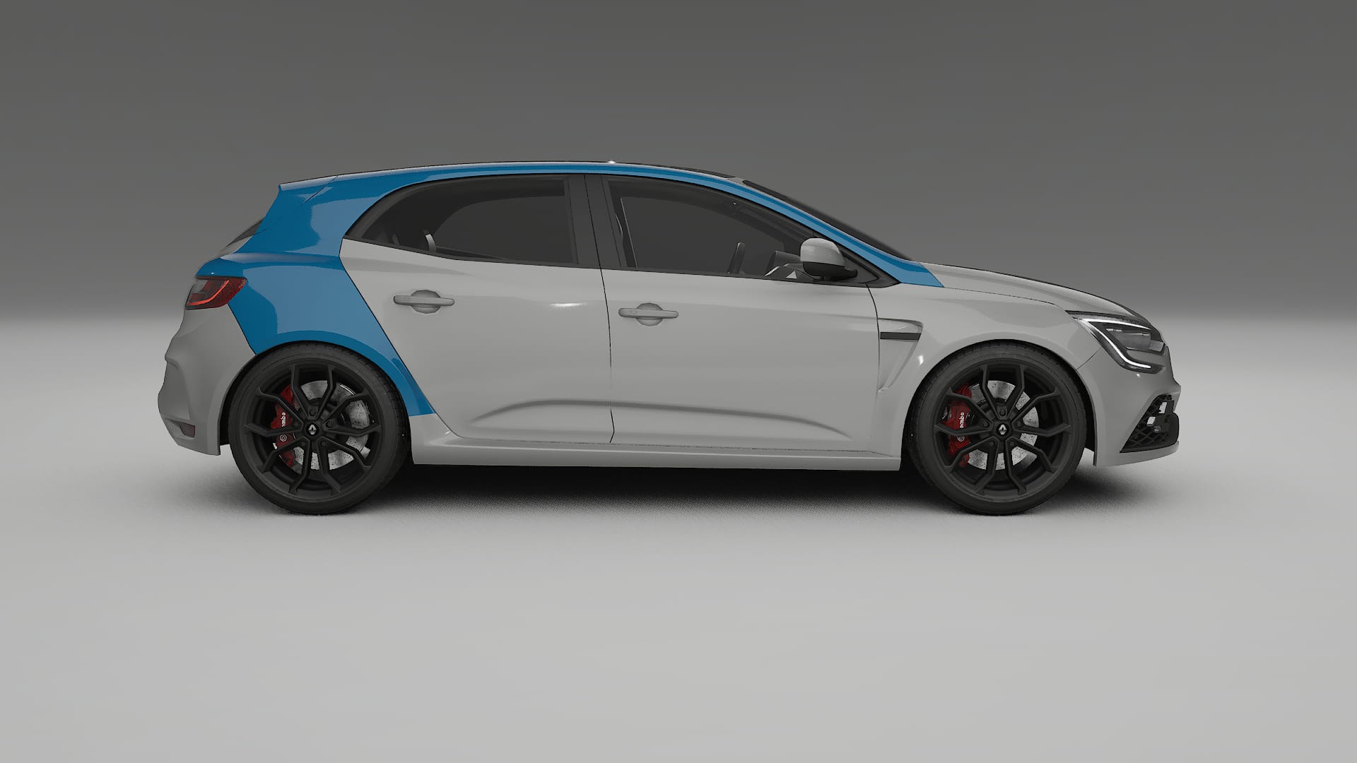 Renault Megane RS IV PPF Fólie | CrystalGuard Transparentní TPU PPF Kompletní Pre-cut Kit