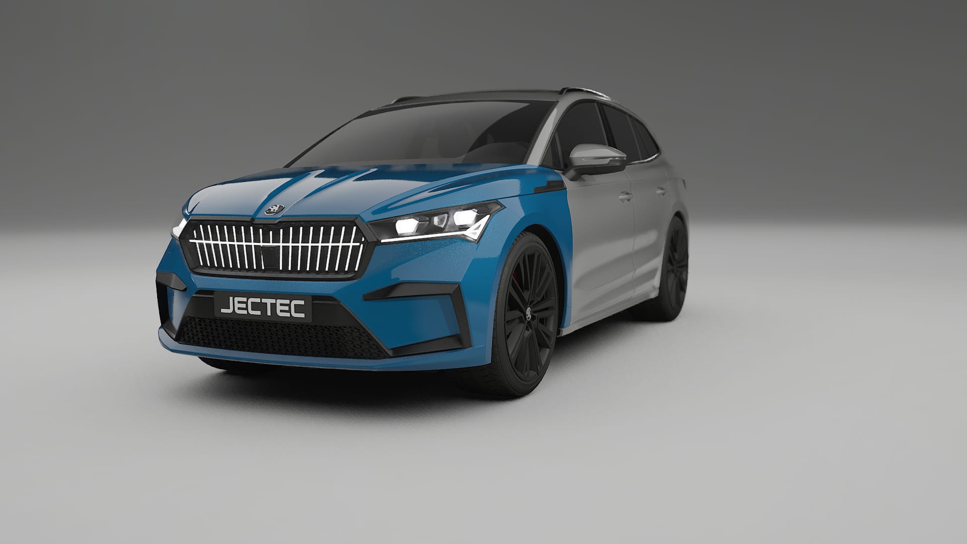 Škoda Enyaq MEB PPF Fólie | CrystalGuard Transparentní TPU PPF Kompletní Pre-cut Kit