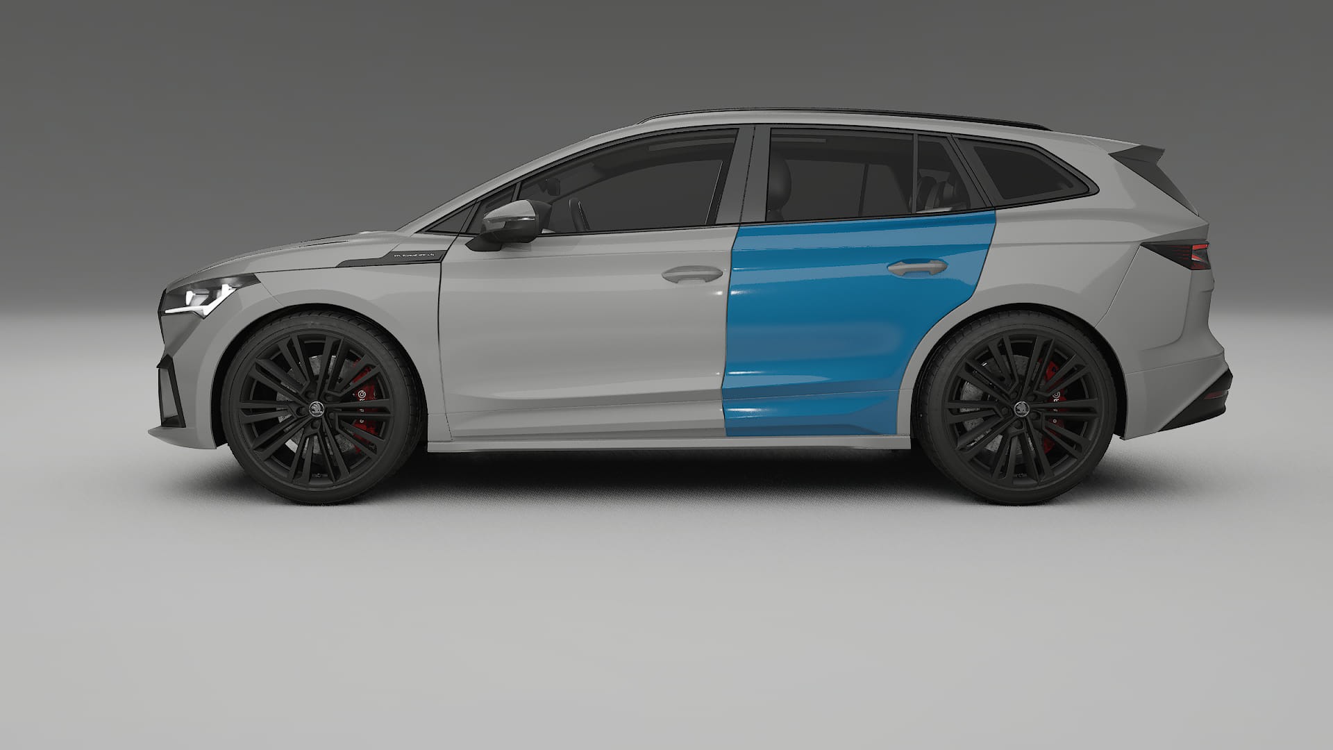 Škoda Enyaq MEB PPF Fólie | CrystalGuard Transparentní TPU PPF Kompletní Pre-cut Kit