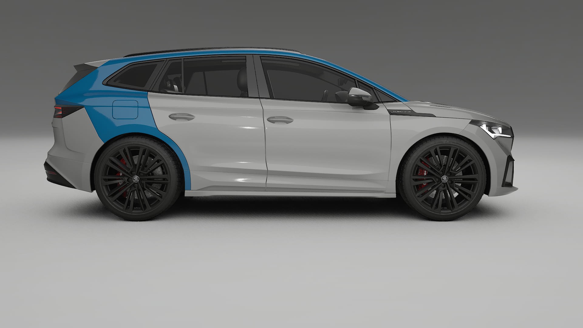 Škoda Enyaq MEB PPF Fólie | CrystalGuard Transparentní TPU PPF Kompletní Pre-cut Kit