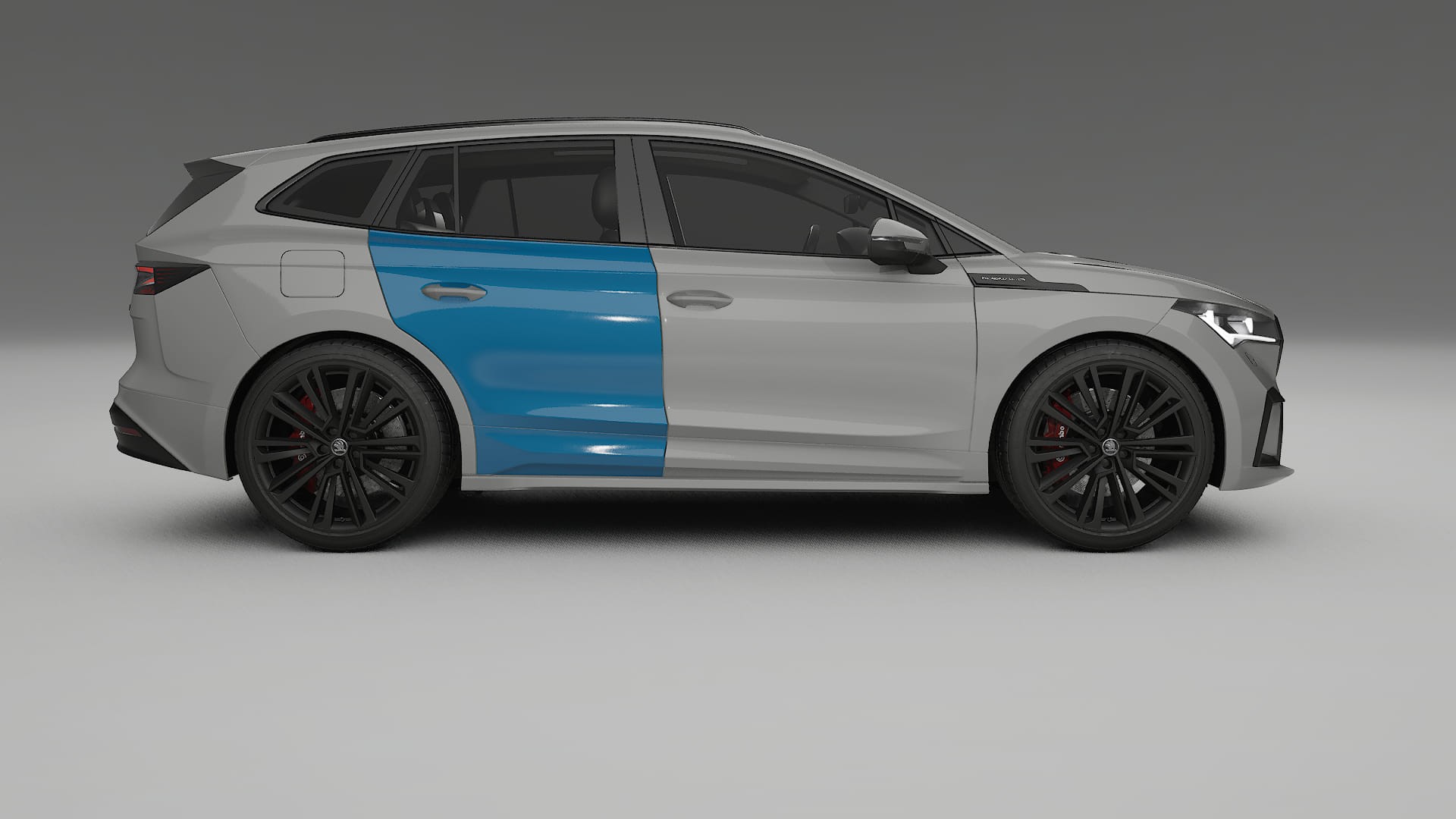 Škoda Enyaq MEB PPF Fólie | CrystalGuard Transparentní TPU PPF Kompletní Pre-cut Kit