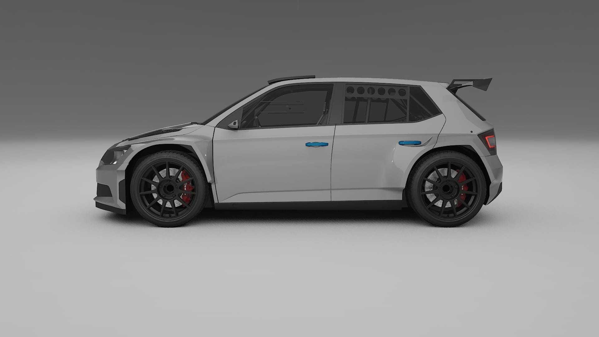 Škoda Fabia R5 6V PPF Fólie | CrystalGuard Transparentní TPU PPF Kompletní Pre-cut Kit