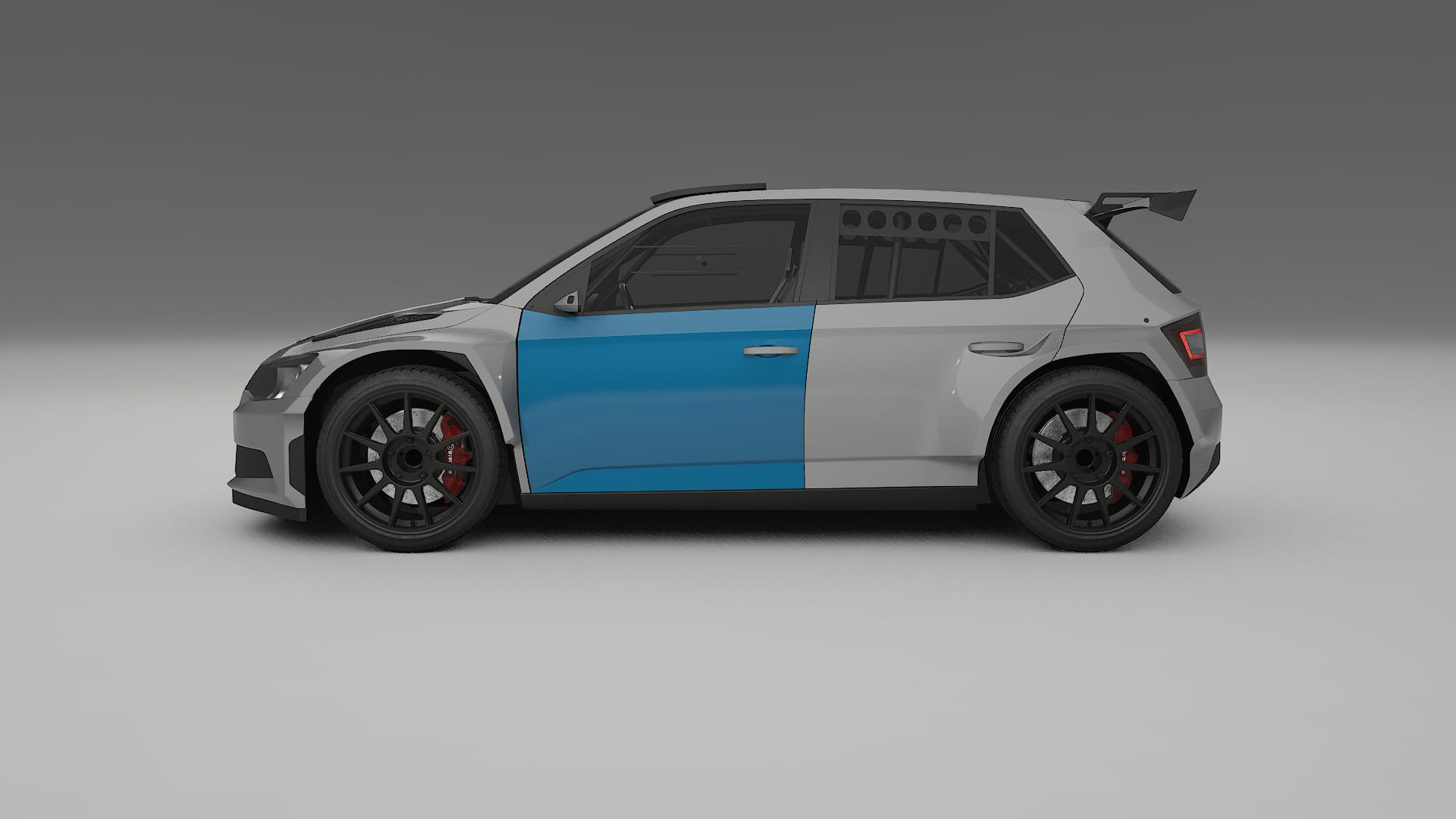 Škoda Fabia R5 6V PPF Fólie | CrystalGuard Transparentní TPU PPF Kompletní Pre-cut Kit