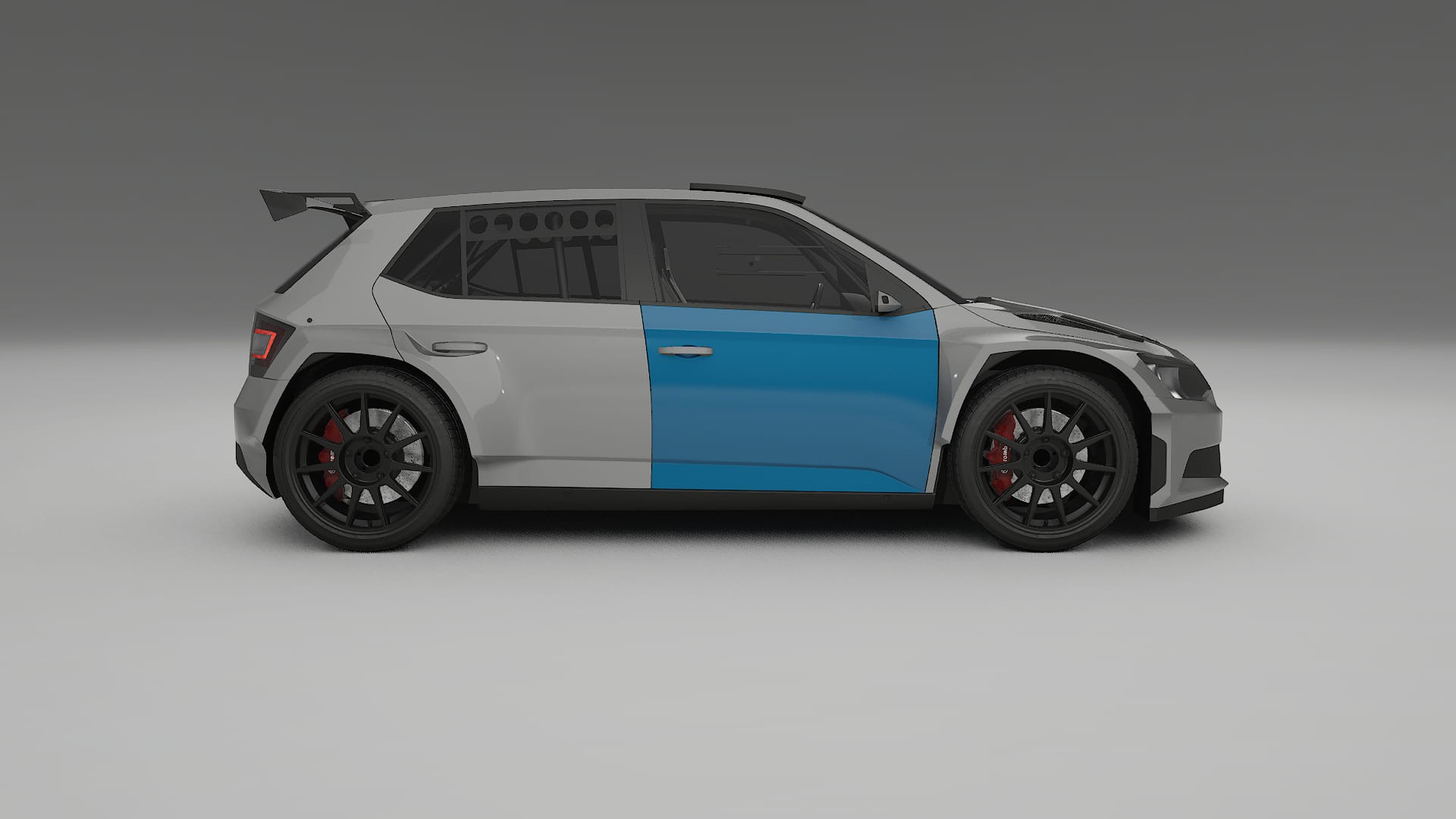 Škoda Fabia R5 6V PPF Fólie | CrystalGuard Transparentní TPU PPF Kompletní Pre-cut Kit