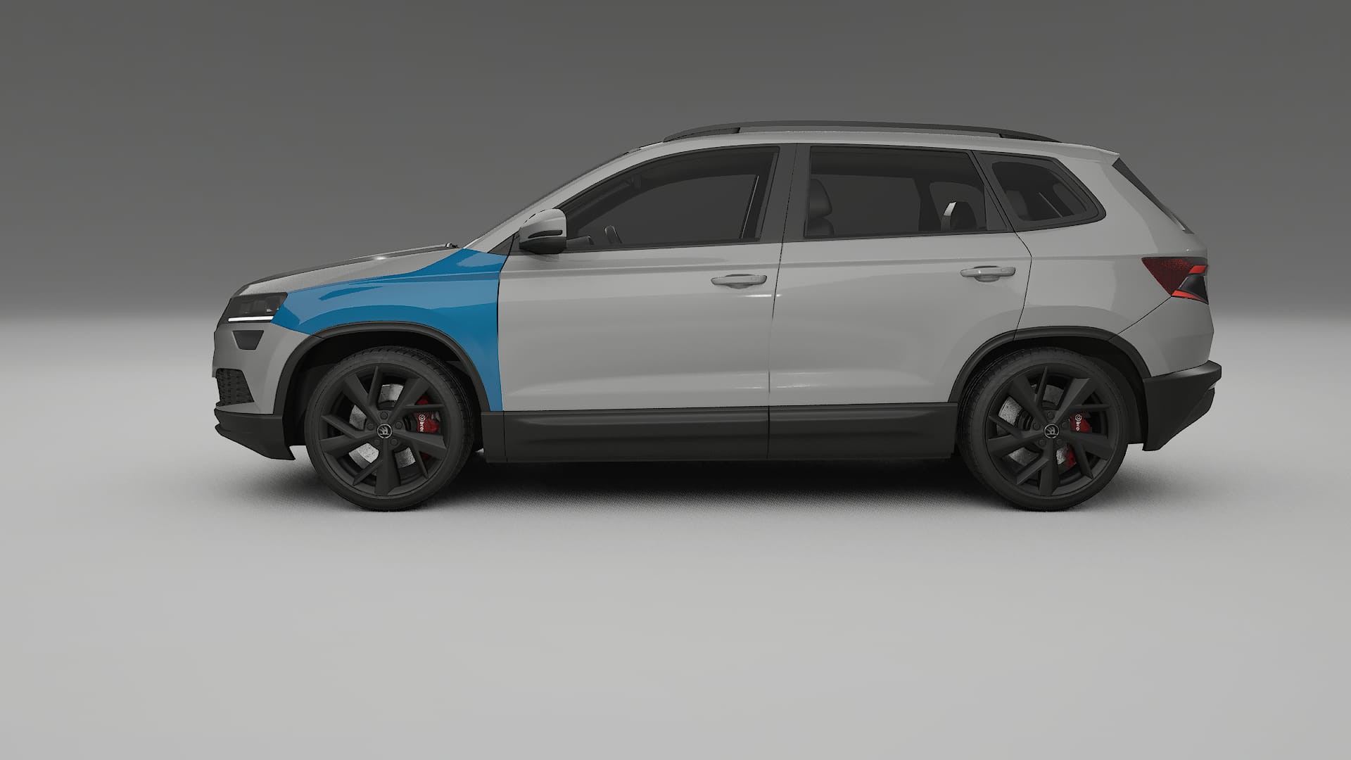 Škoda Karoq NU7 PPF Fólie | CrystalGuard Transparentní TPU PPF Kompletní Pre-cut Kit