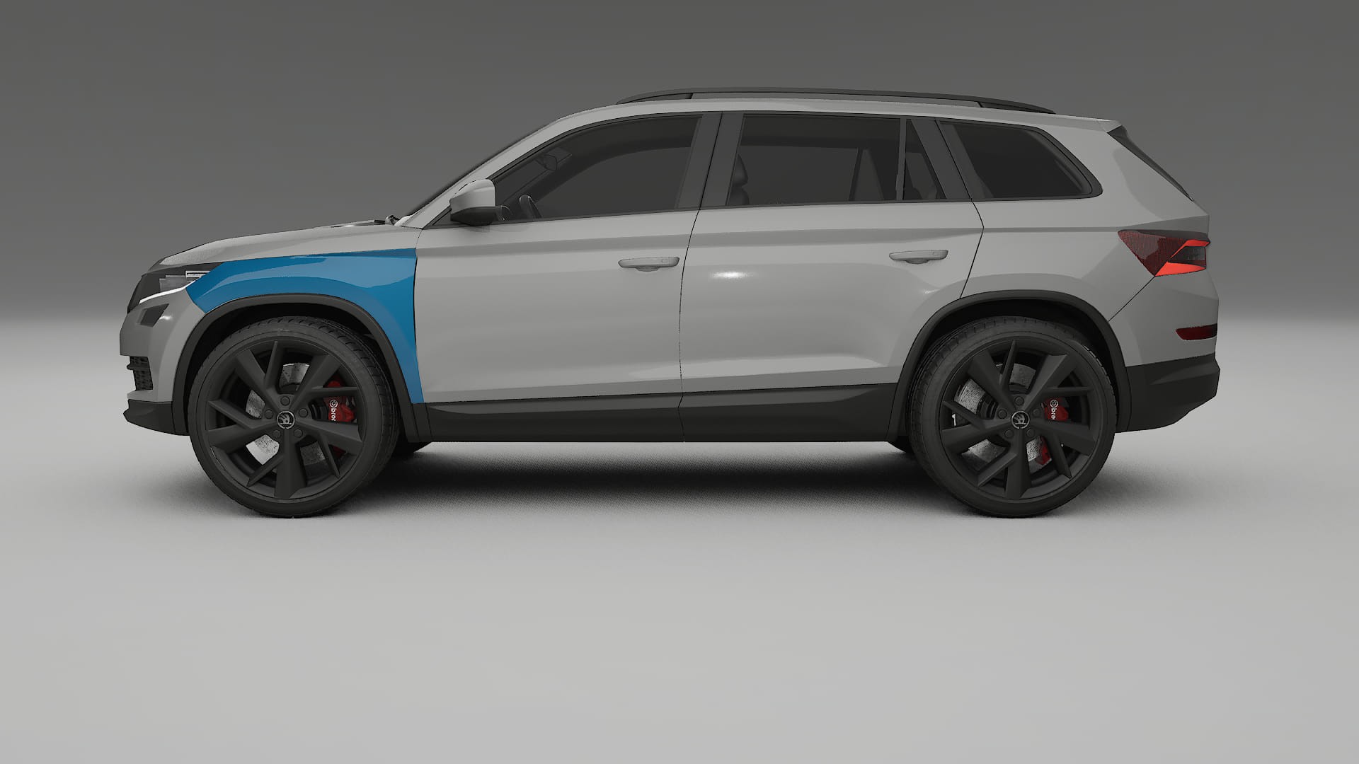 Škoda Kodiaq NS7 PPF Fólie | CrystalGuard Transparentní TPU PPF Kompletní Pre-cut Kit