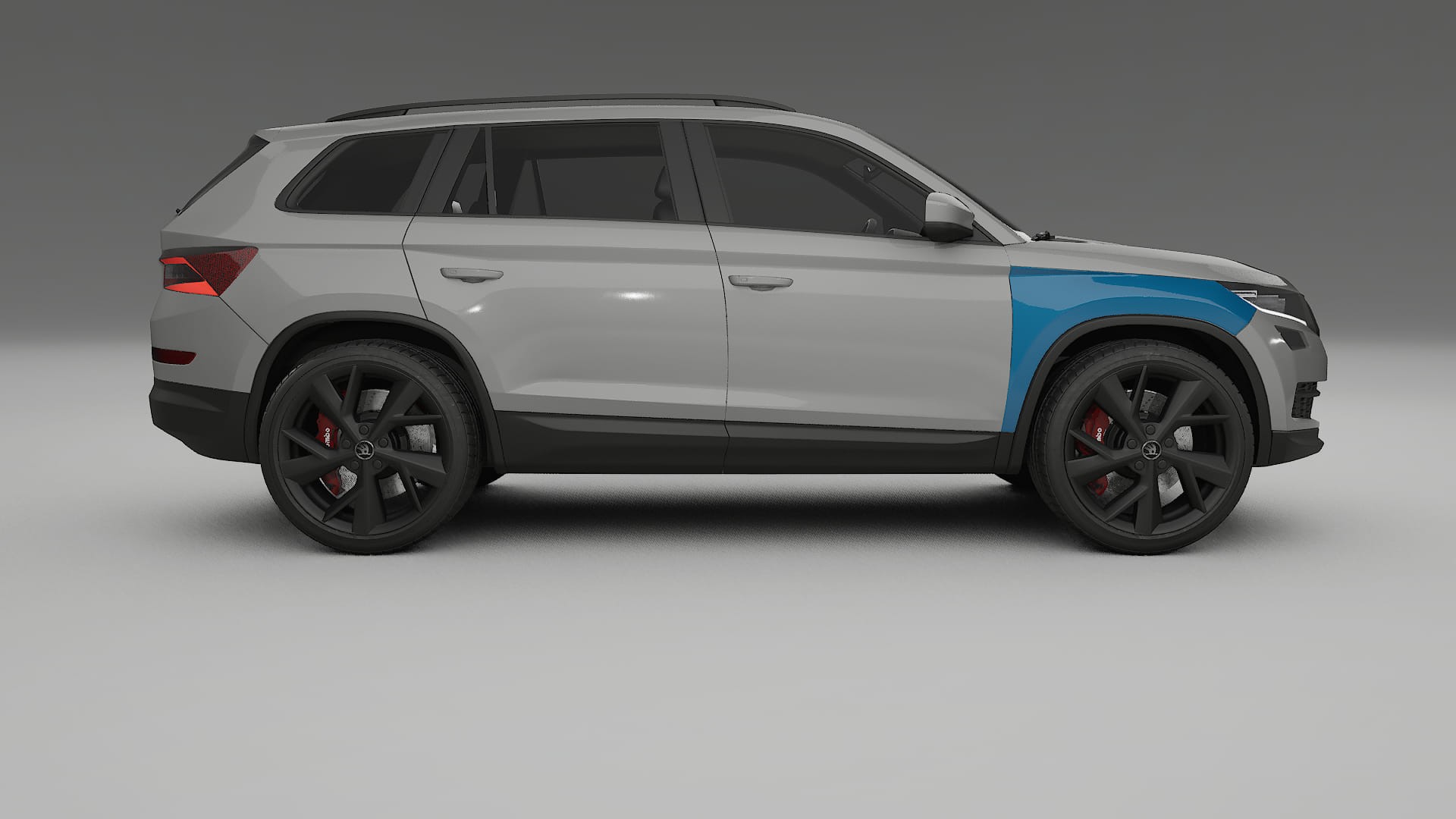 Škoda Kodiaq NS7 PPF Fólie | CrystalGuard Transparentní TPU PPF Kompletní Pre-cut Kit
