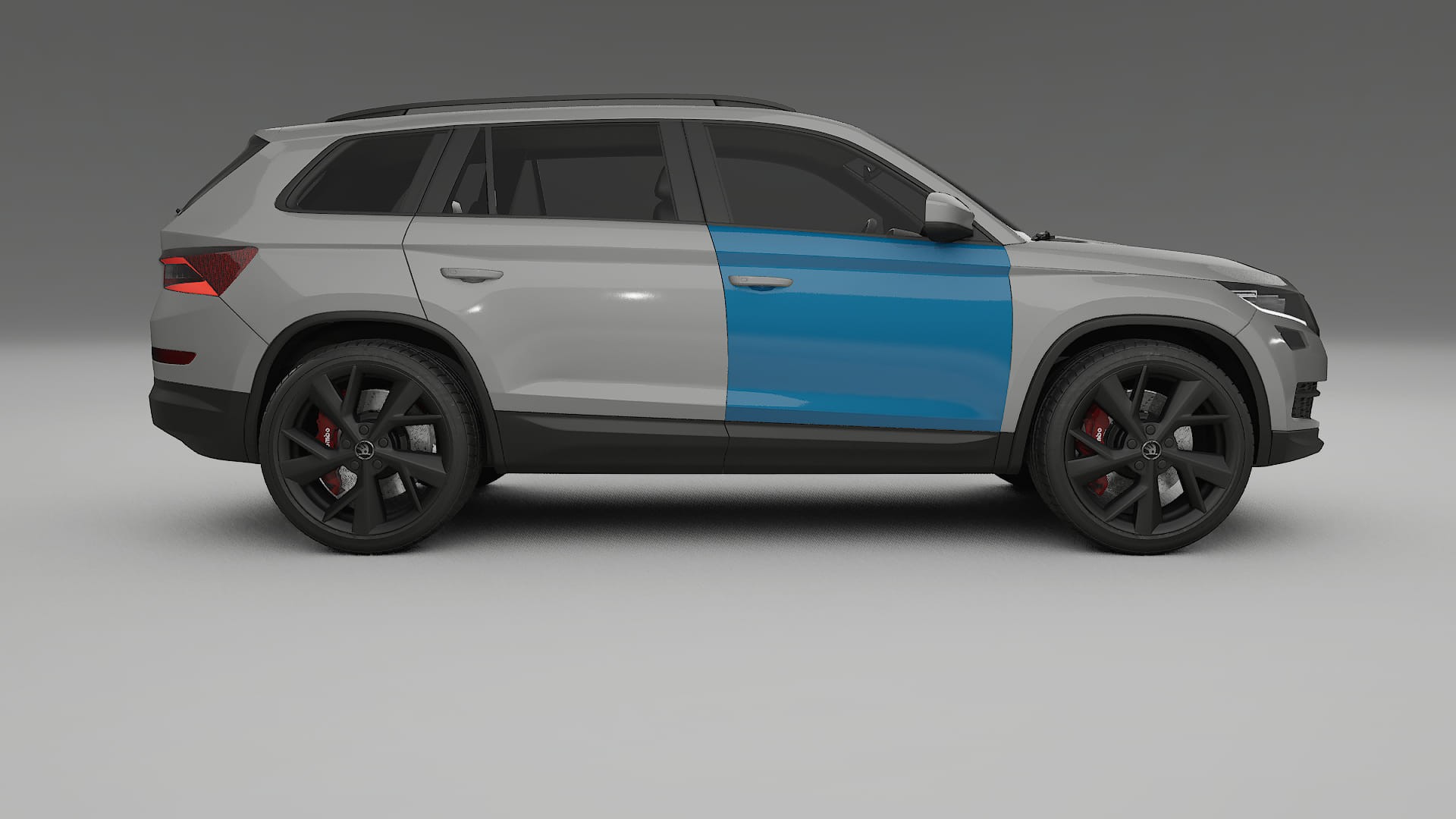 Škoda Kodiaq NS7 PPF Fólie | CrystalGuard Transparentní TPU PPF Kompletní Pre-cut Kit