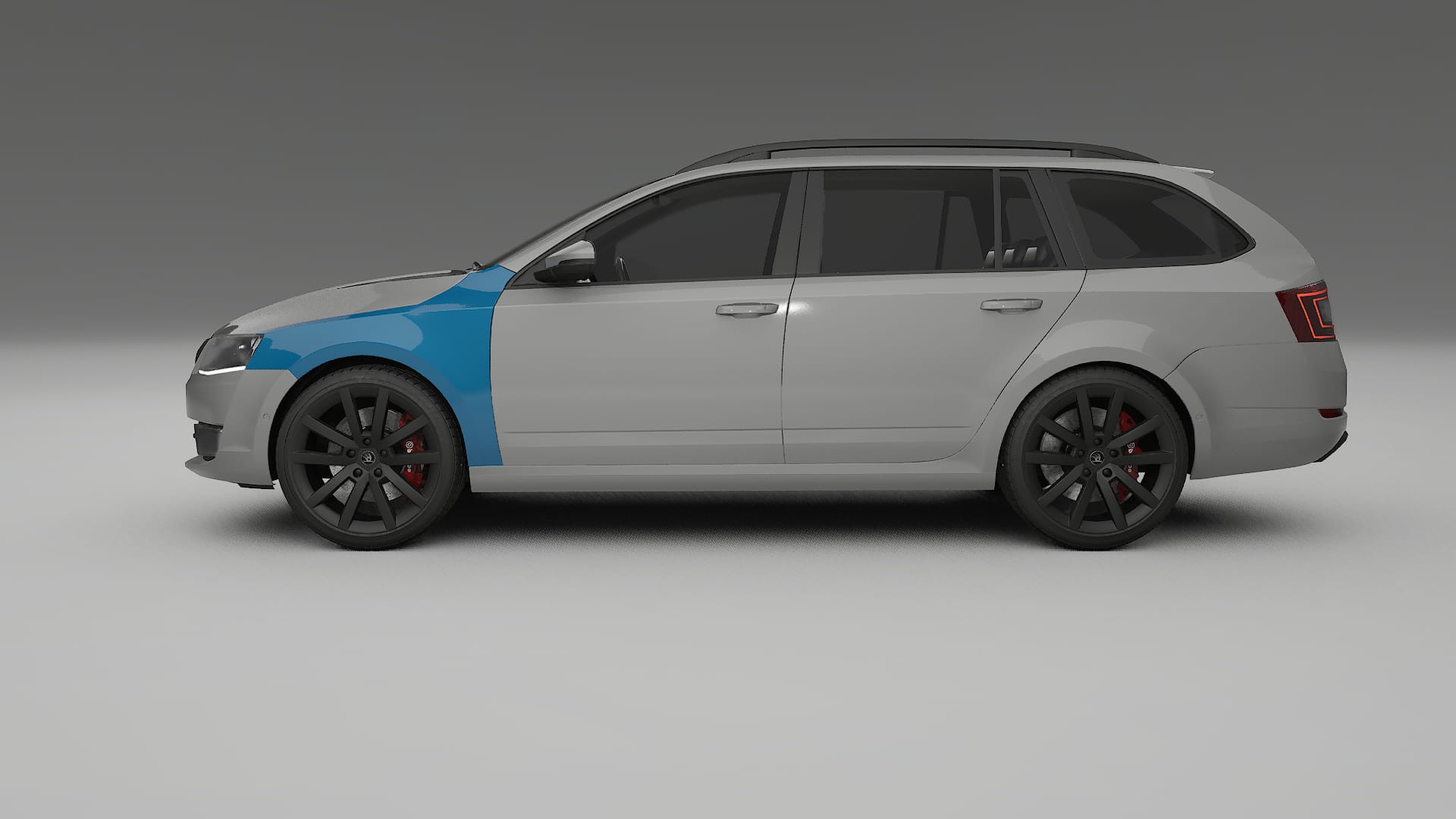 Škoda Octavia kombi 5E PPF Fólie | CrystalGuard Transparentní TPU PPF Kompletní Pre-cut Kit