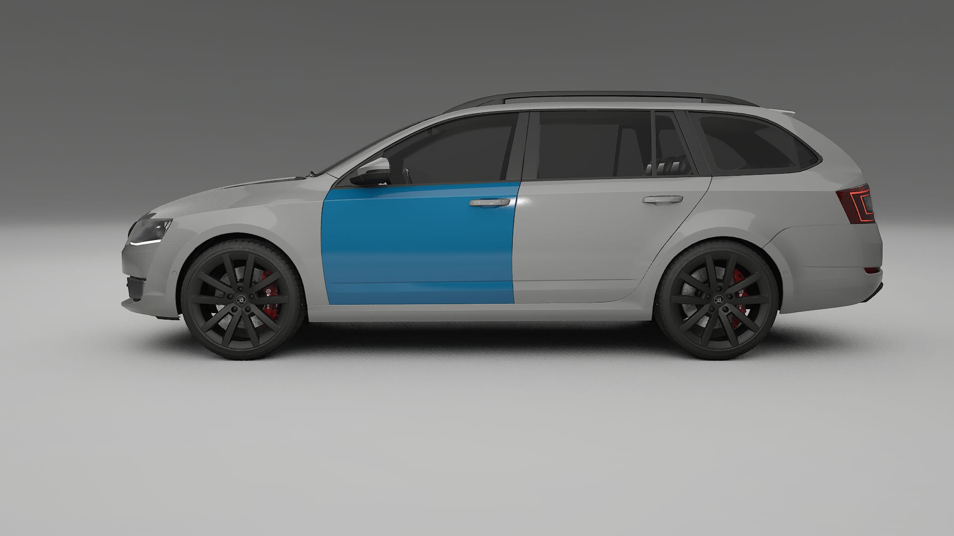 Škoda Octavia kombi 5E PPF Fólie | CrystalGuard Transparentní TPU PPF Kompletní Pre-cut Kit