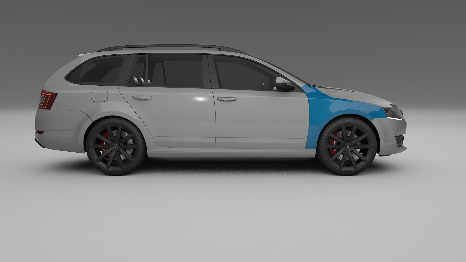 Škoda Octavia kombi 5E PPF Fólie | CrystalGuard Transparentní TPU PPF Kompletní Pre-cut Kit