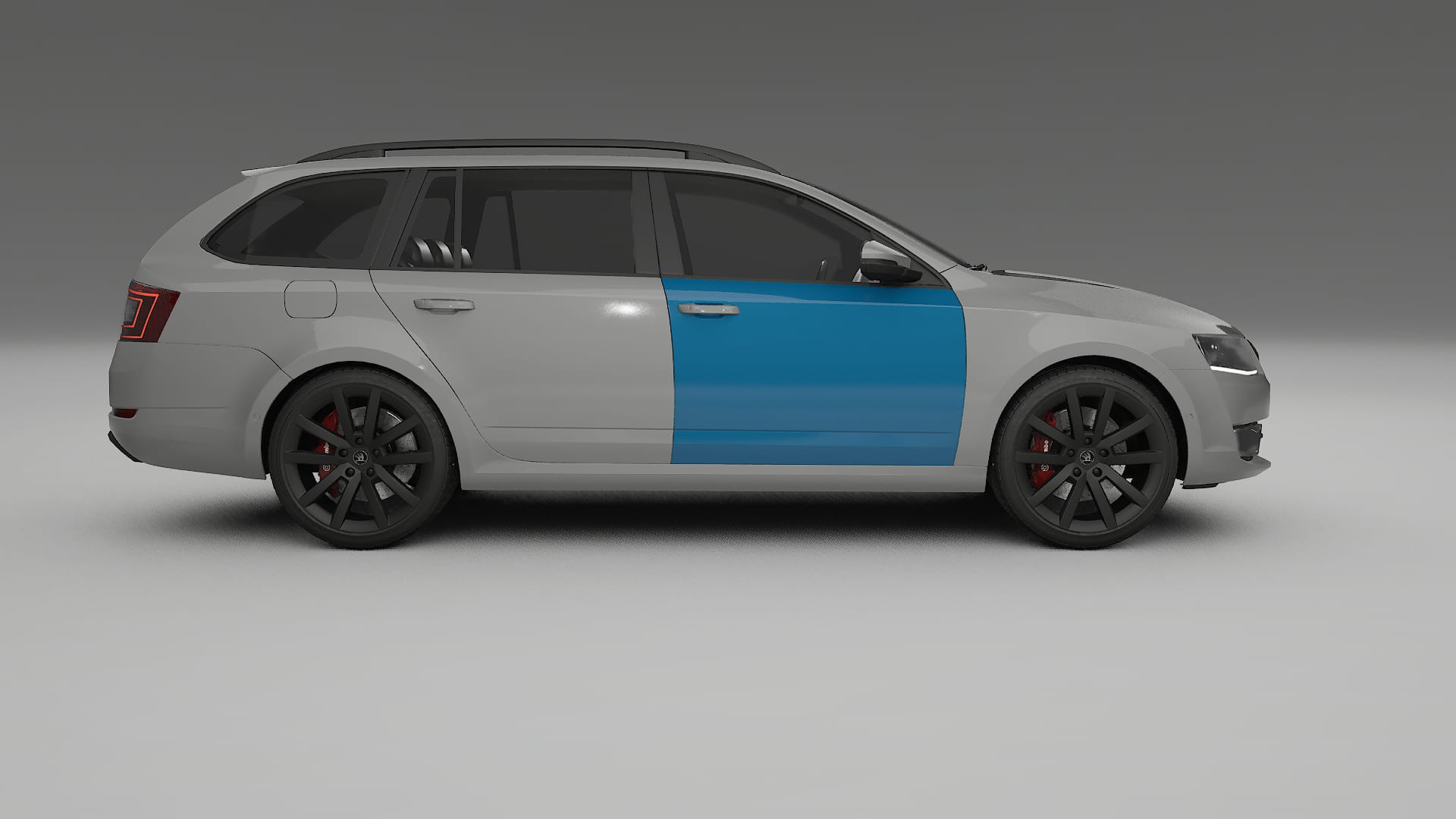 Škoda Octavia kombi 5E PPF Fólie | CrystalGuard Transparentní TPU PPF Kompletní Pre-cut Kit