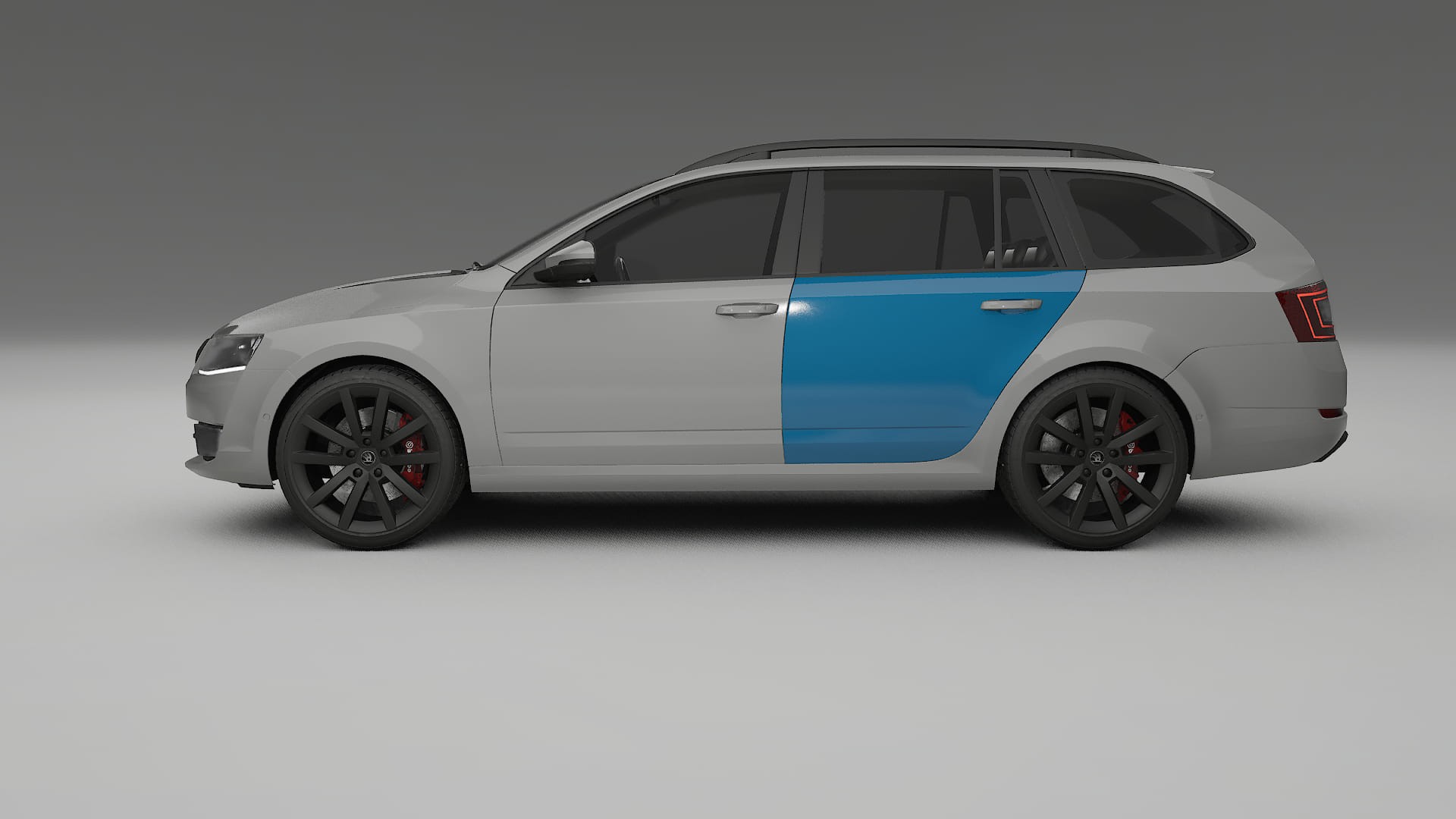 Škoda Octavia kombi 5E PPF Fólie | CrystalGuard Transparentní TPU PPF Kompletní Pre-cut Kit