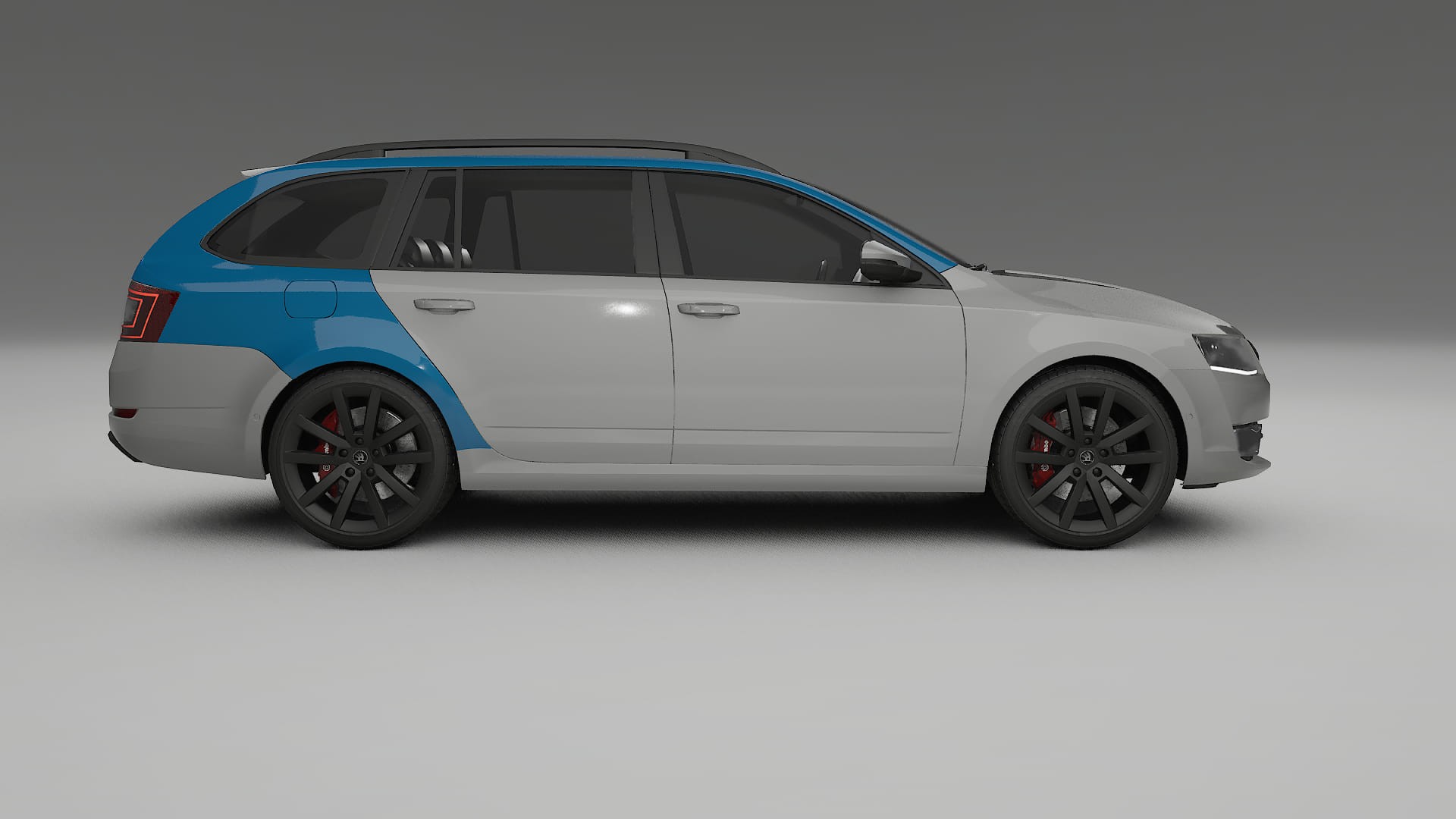 Škoda Octavia kombi 5E PPF Fólie | CrystalGuard Transparentní TPU PPF Kompletní Pre-cut Kit