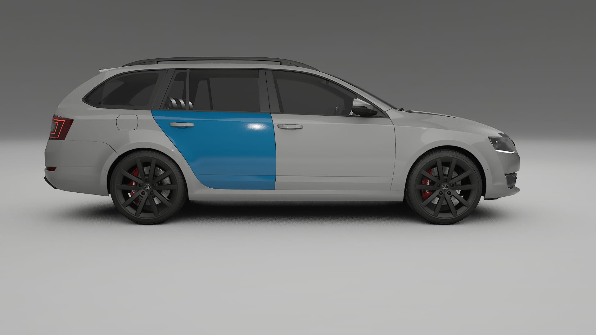 Škoda Octavia kombi 5E PPF Fólie | CrystalGuard Transparentní TPU PPF Kompletní Pre-cut Kit