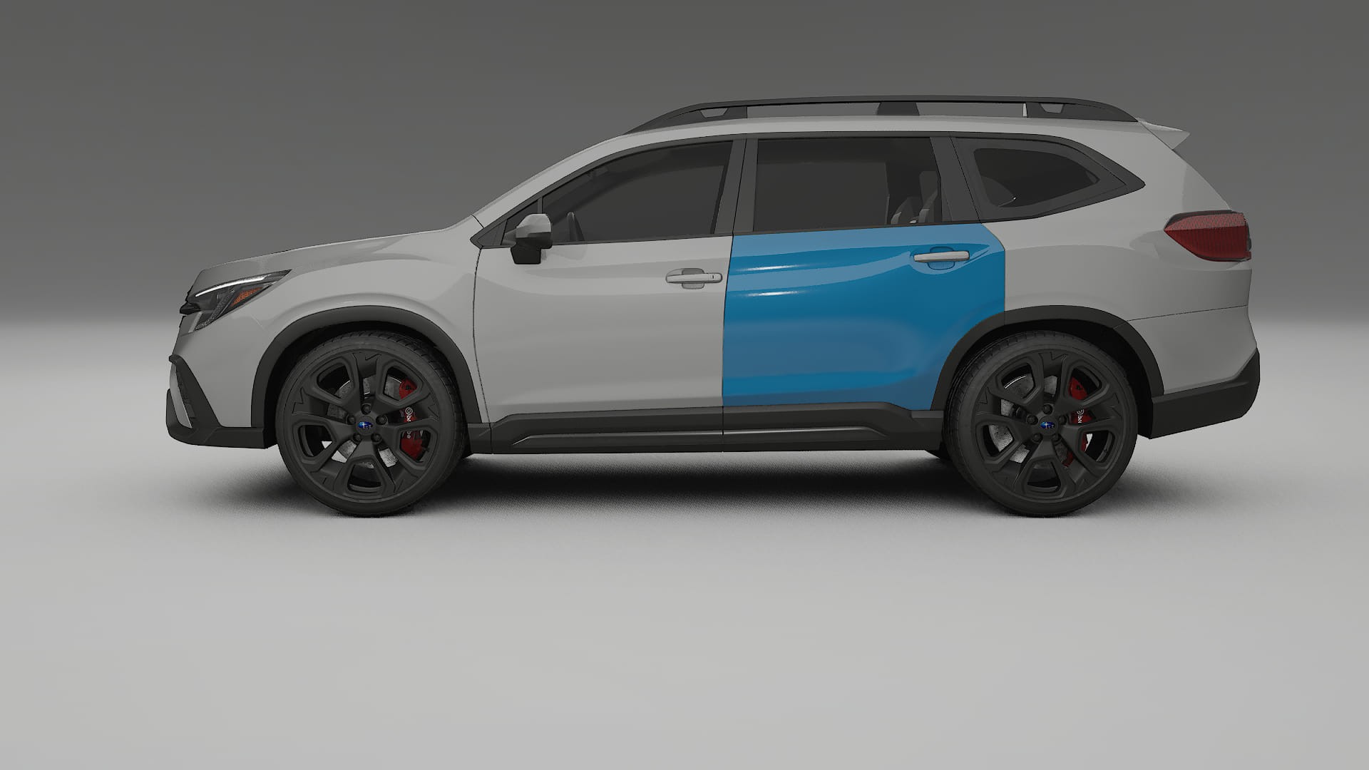 Subaru Ascent BT facelift PPF Fólie | CrystalGuard Transparentní TPU PPF Kompletní Pre-cut Kit