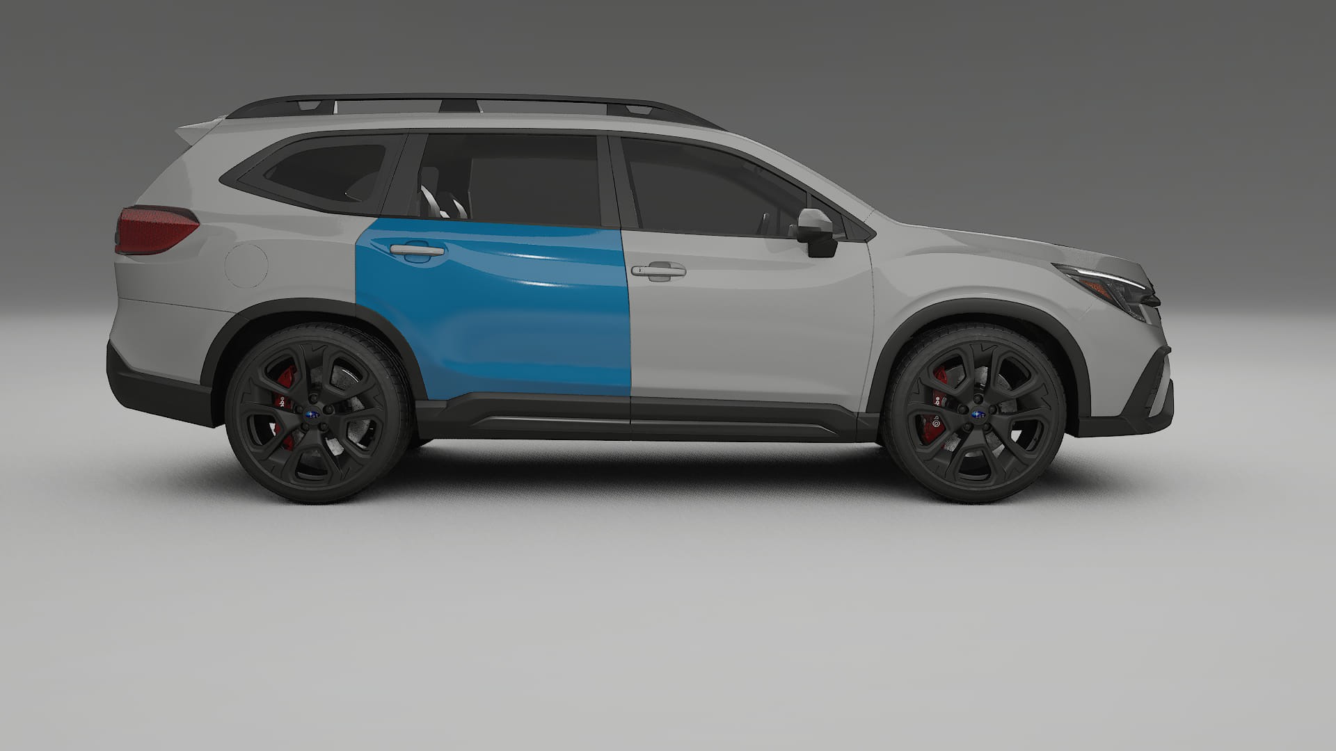 Subaru Ascent BT facelift PPF Fólie | CrystalGuard Transparentní TPU PPF Kompletní Pre-cut Kit