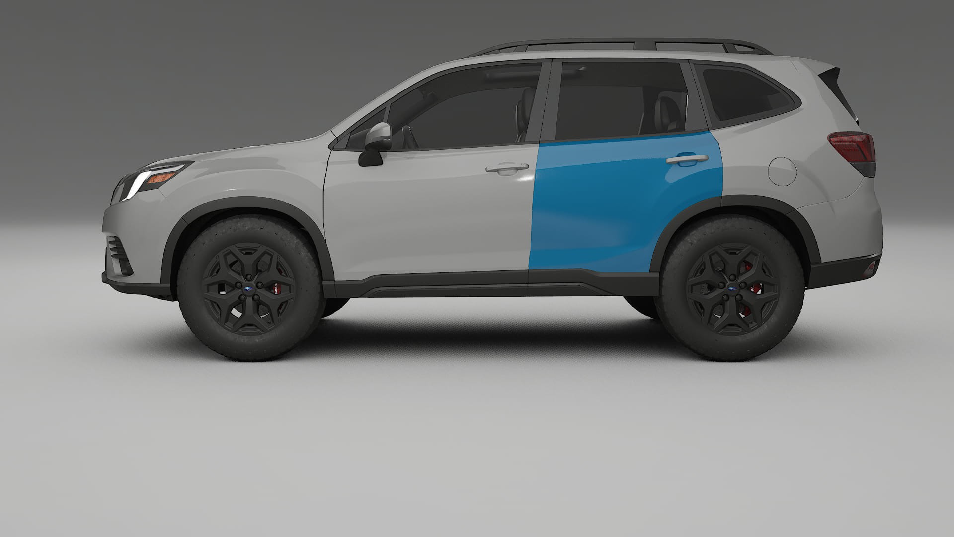 Subaru Forester V SK facelift PPF Fólie | CrystalGuard Transparentní TPU PPF Kompletní Pre-cut Kit