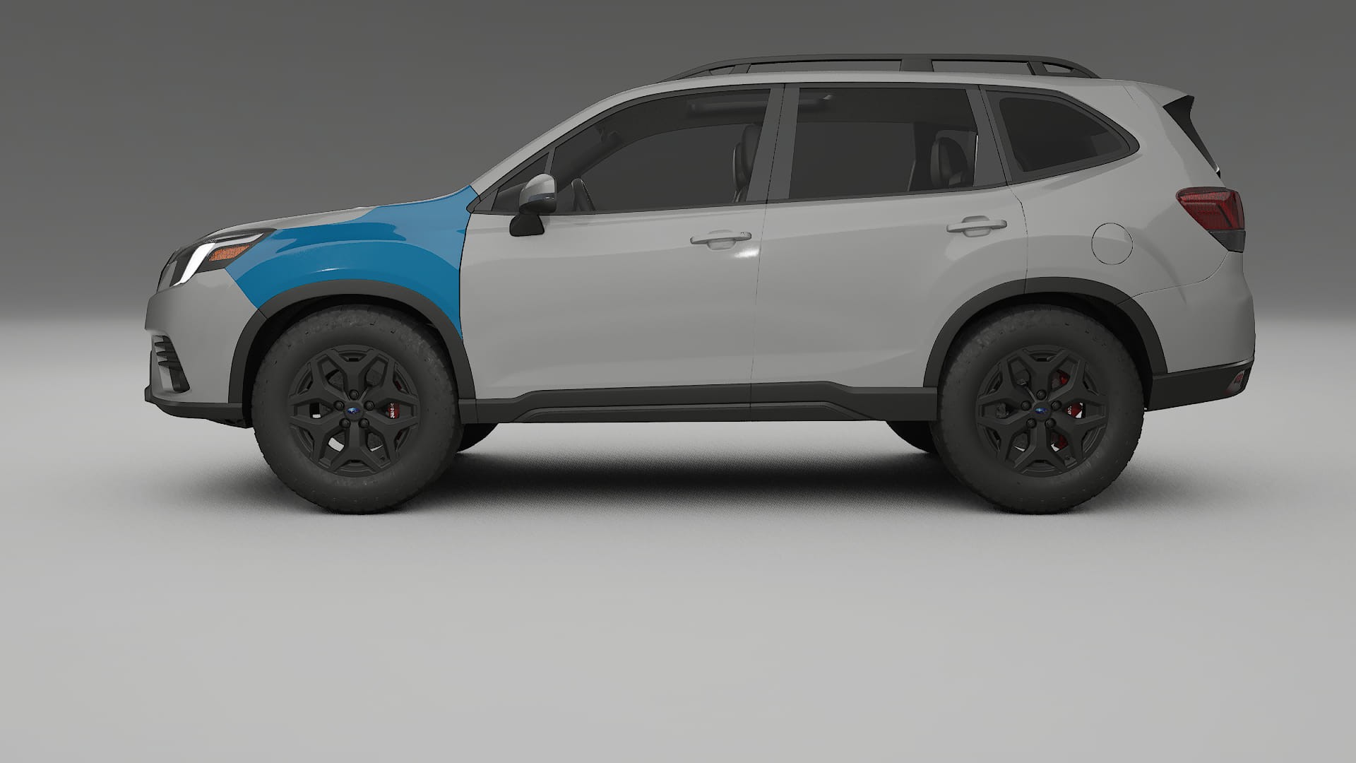 Subaru Forester V SK facelift PPF Fólie | CrystalGuard Transparentní TPU PPF Kompletní Pre-cut Kit