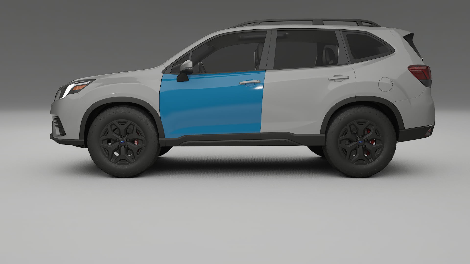 Subaru Forester V SK facelift PPF Fólie | CrystalGuard Transparentní TPU PPF Kompletní Pre-cut Kit