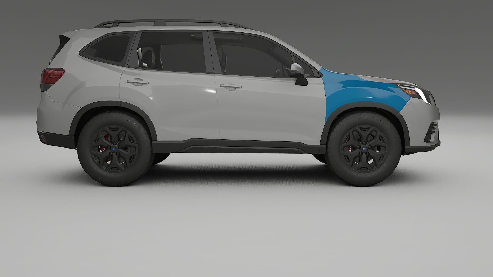 Subaru Forester V SK facelift PPF Fólie | CrystalGuard Transparentní TPU PPF Kompletní Pre-cut Kit