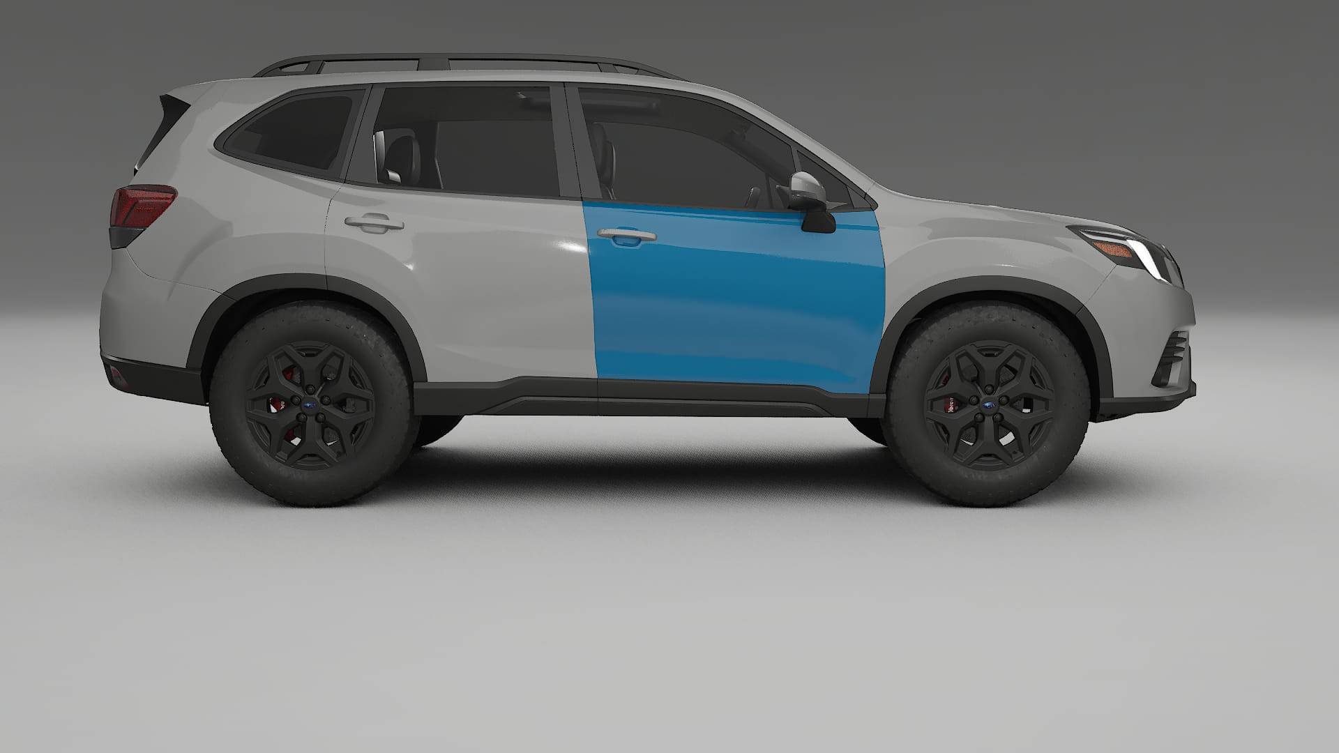 Subaru Forester V SK facelift PPF Fólie | CrystalGuard Transparentní TPU PPF Kompletní Pre-cut Kit