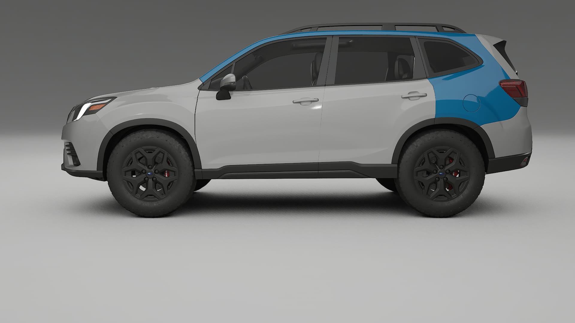 Subaru Forester V SK facelift PPF Fólie | CrystalGuard Transparentní TPU PPF Kompletní Pre-cut Kit