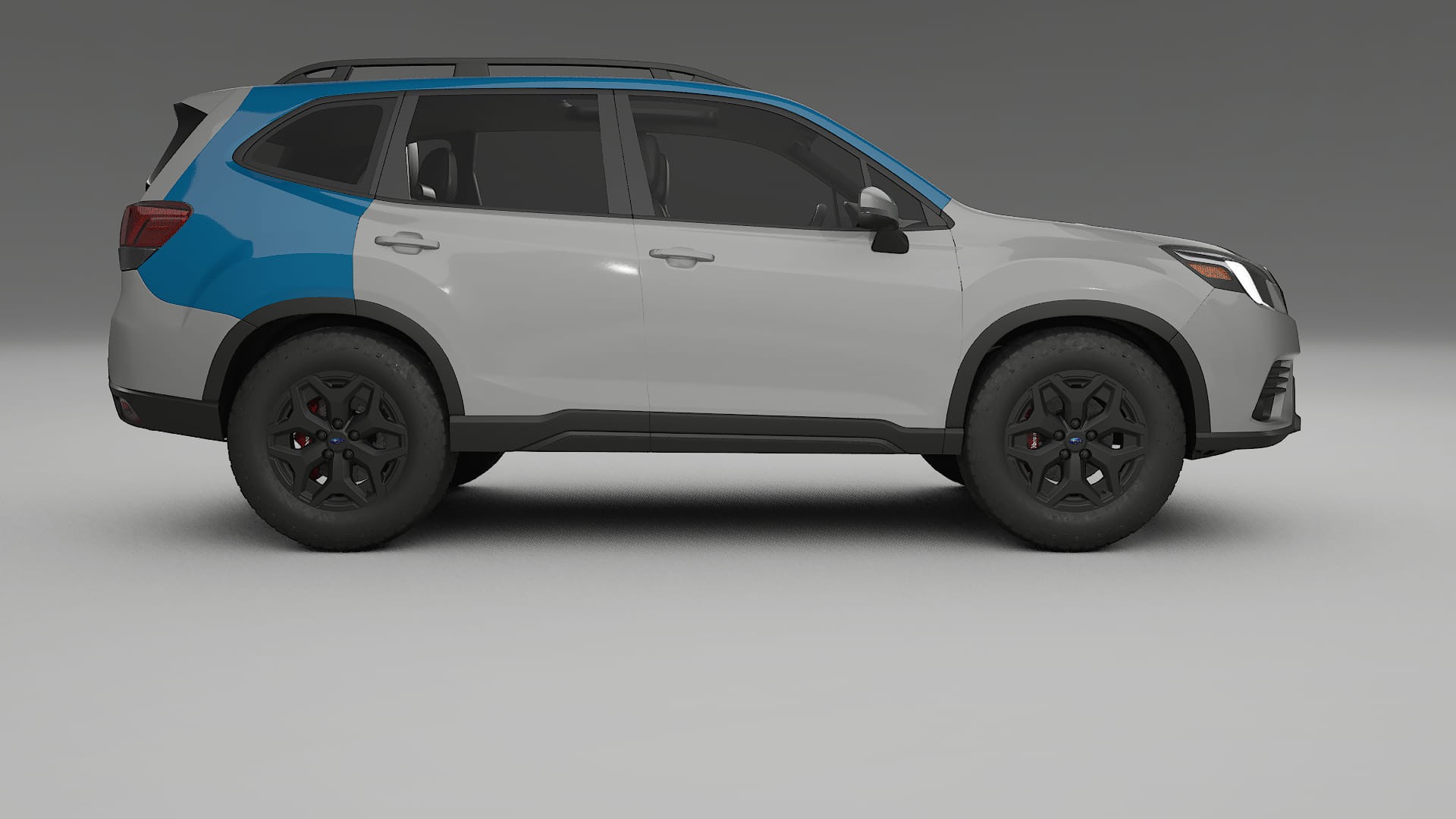 Subaru Forester V SK facelift PPF Fólie | CrystalGuard Transparentní TPU PPF Kompletní Pre-cut Kit