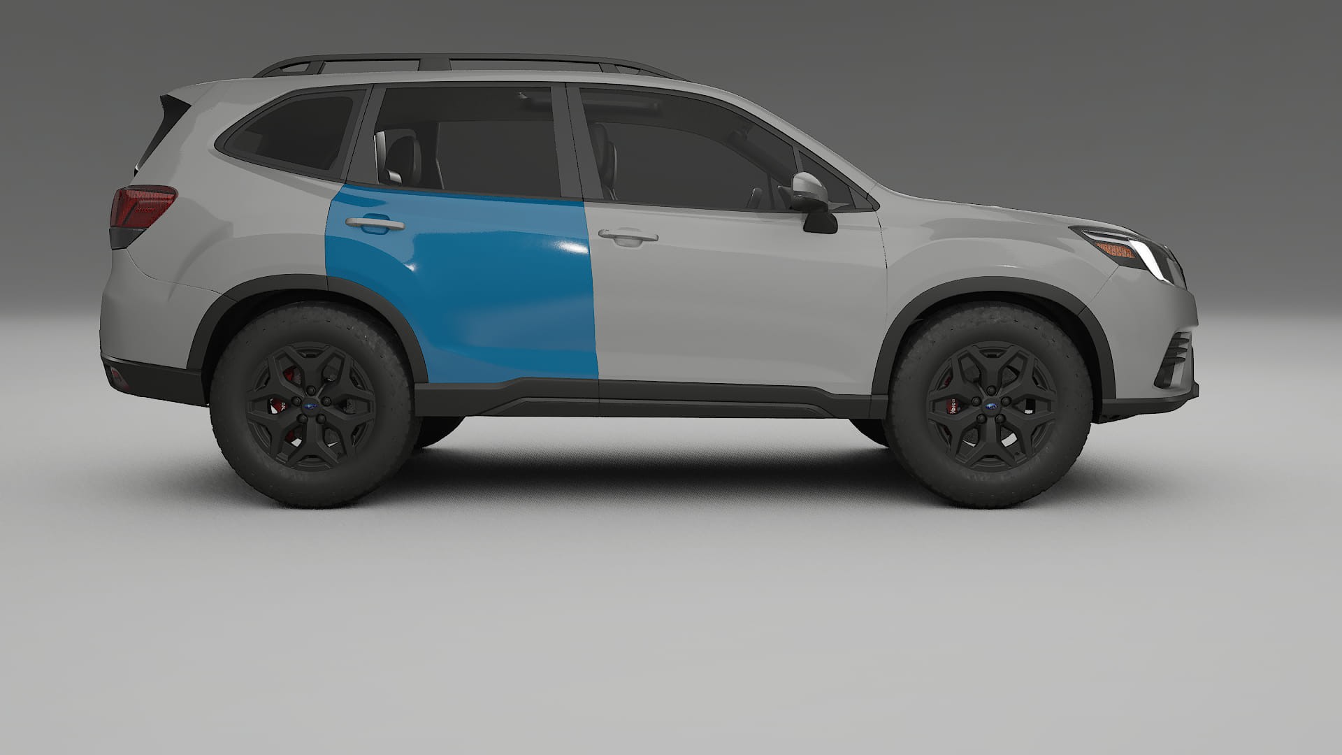 Subaru Forester V SK facelift PPF Fólie | CrystalGuard Transparentní TPU PPF Kompletní Pre-cut Kit
