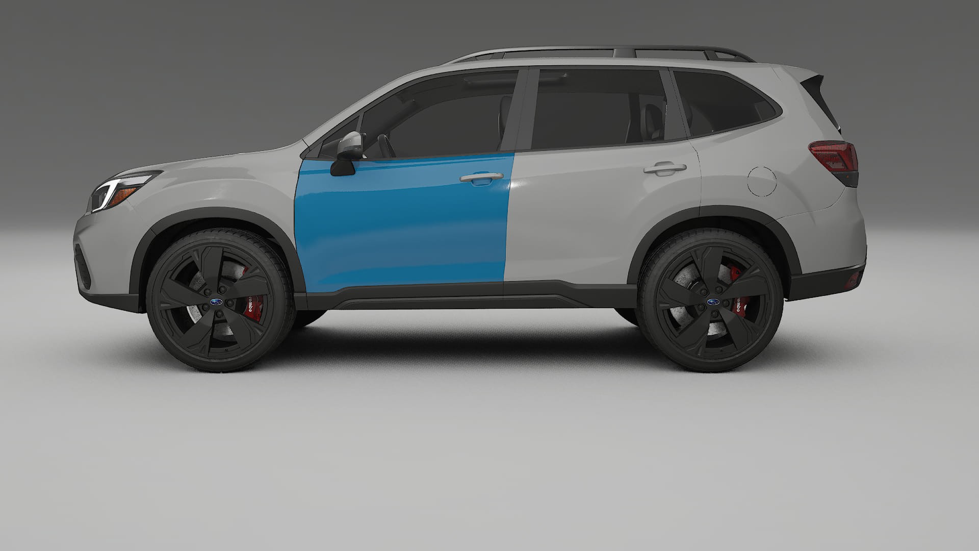 Subaru Forester V SK prefacelift PPF Fólie | CrystalGuard Transparentní TPU PPF Kompletní Pre-cut Kit